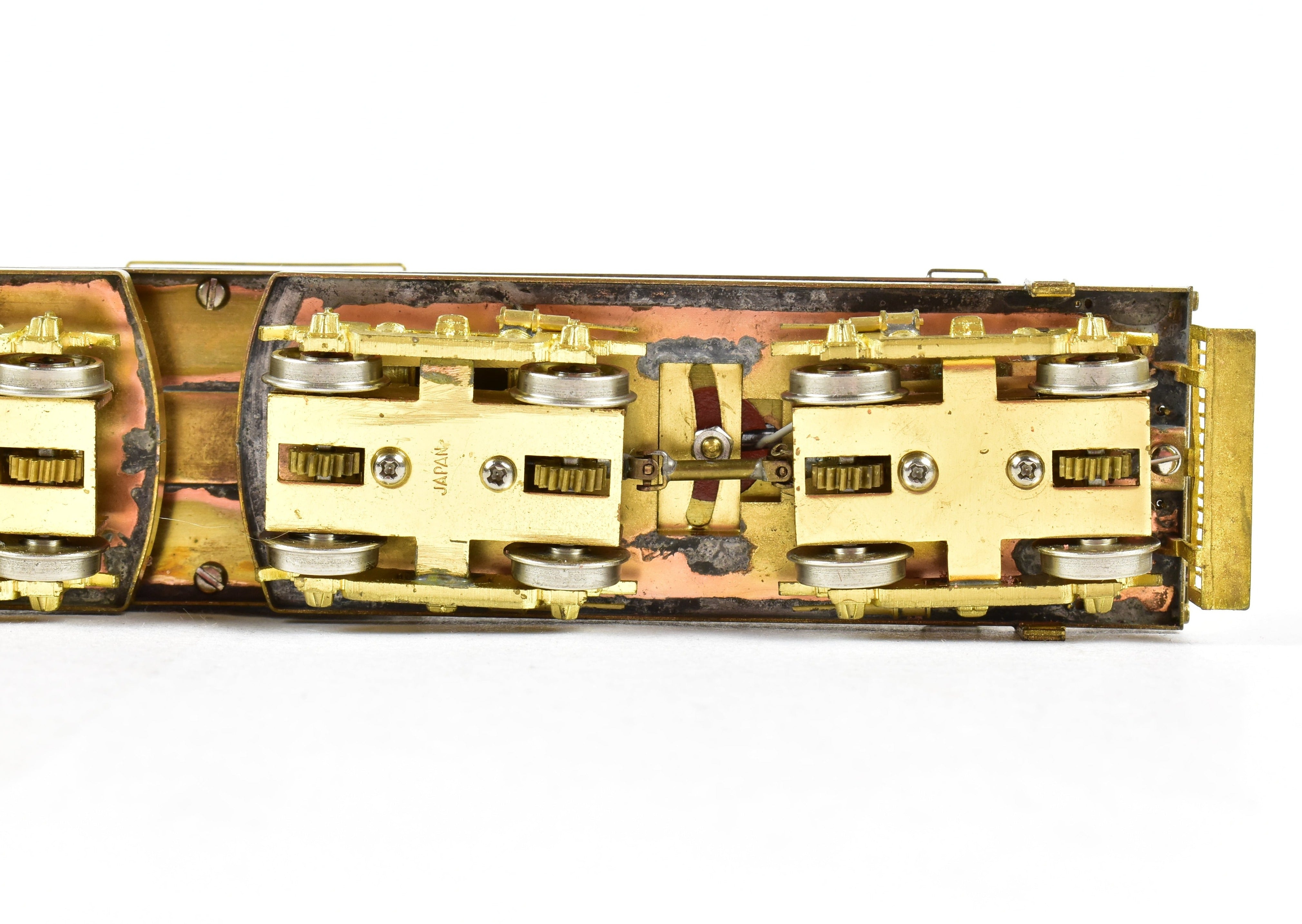 High - Quality HO Scale Brass Electric Freight Motor Model #459 by Milwaukee Car Works CNS&M - North Shore Line