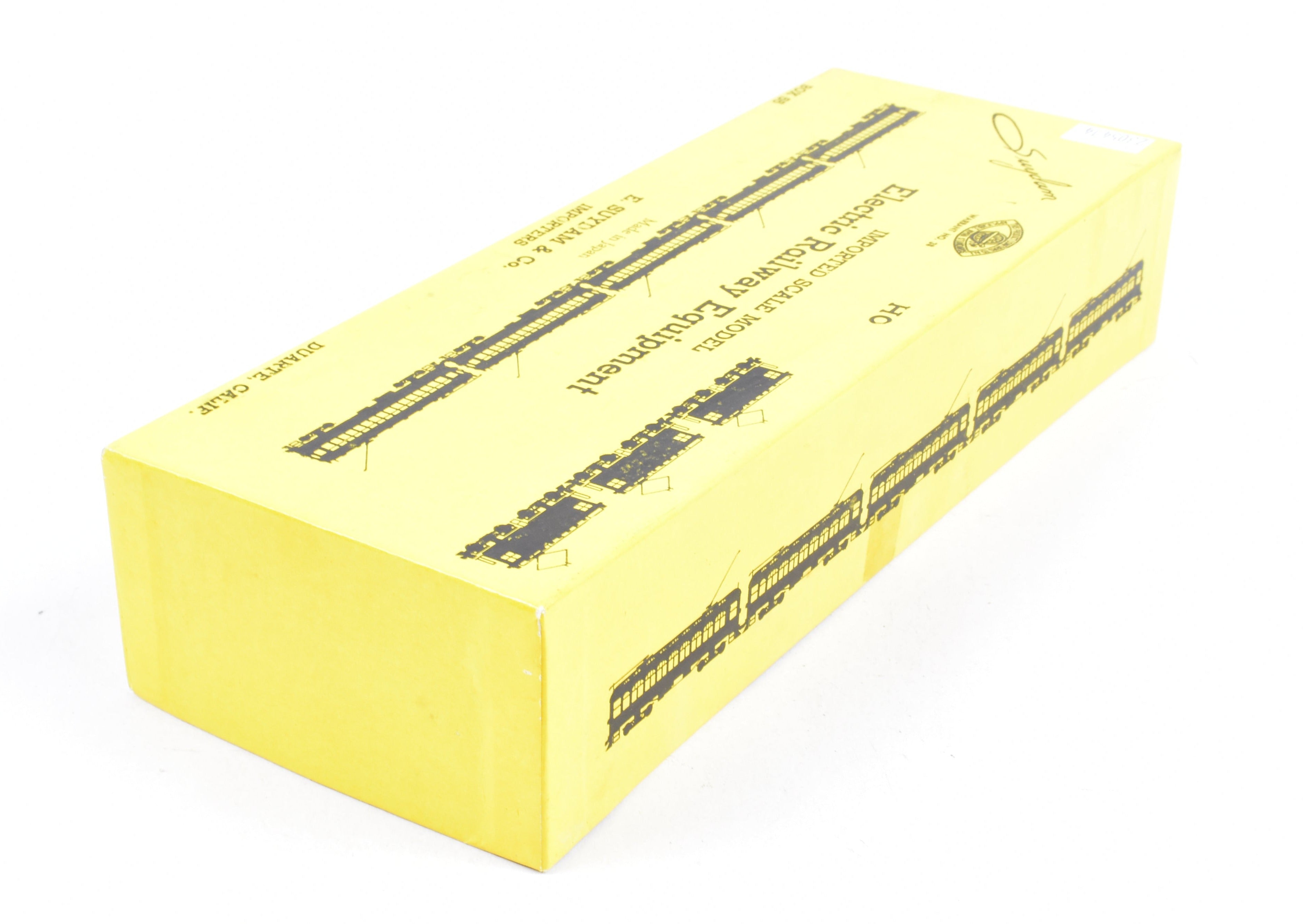 High - Quality HO Scale Brass Suydam Flat Bed Work Motor Model for Sacramento Northern and Various Roads