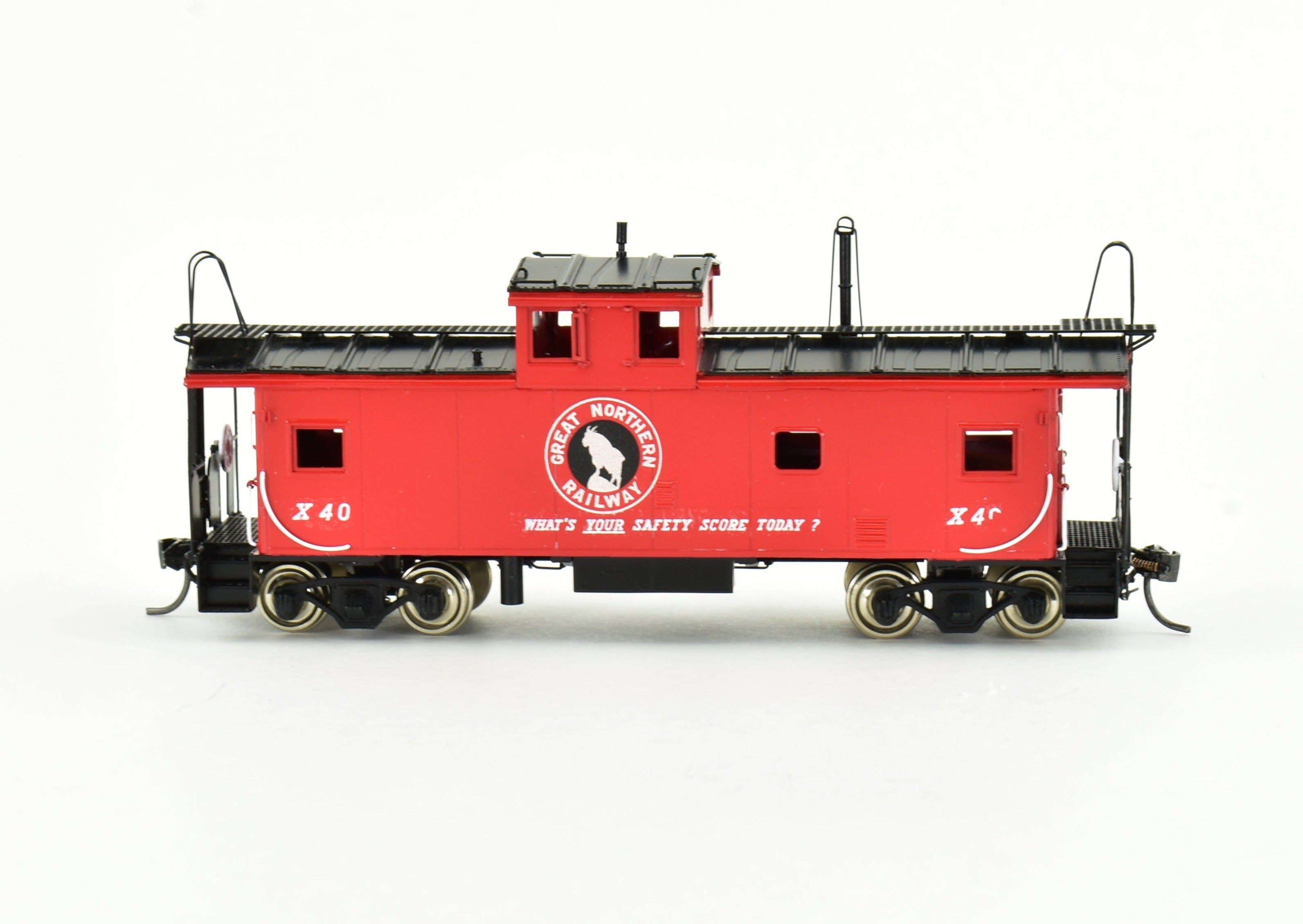 HO Brass Oriental Limited GN - Great Northern X31 - 40 Class FP No. X40 Caboose