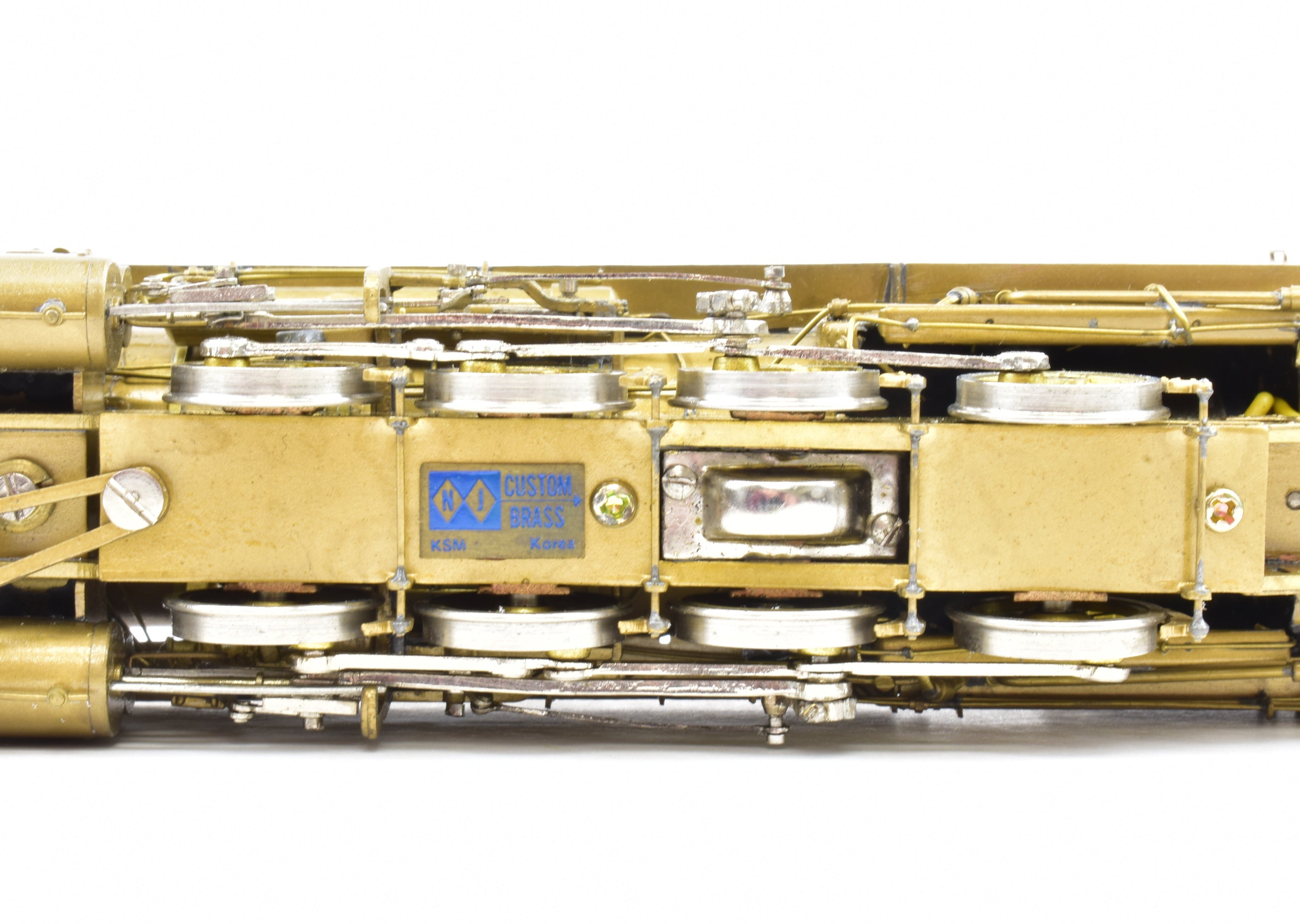 High - Quality HO Scale Brass Model Train: Western Maryland H - 8 2 - 8 - 0 Consolidation Rebuilt by NJ Custom Brass