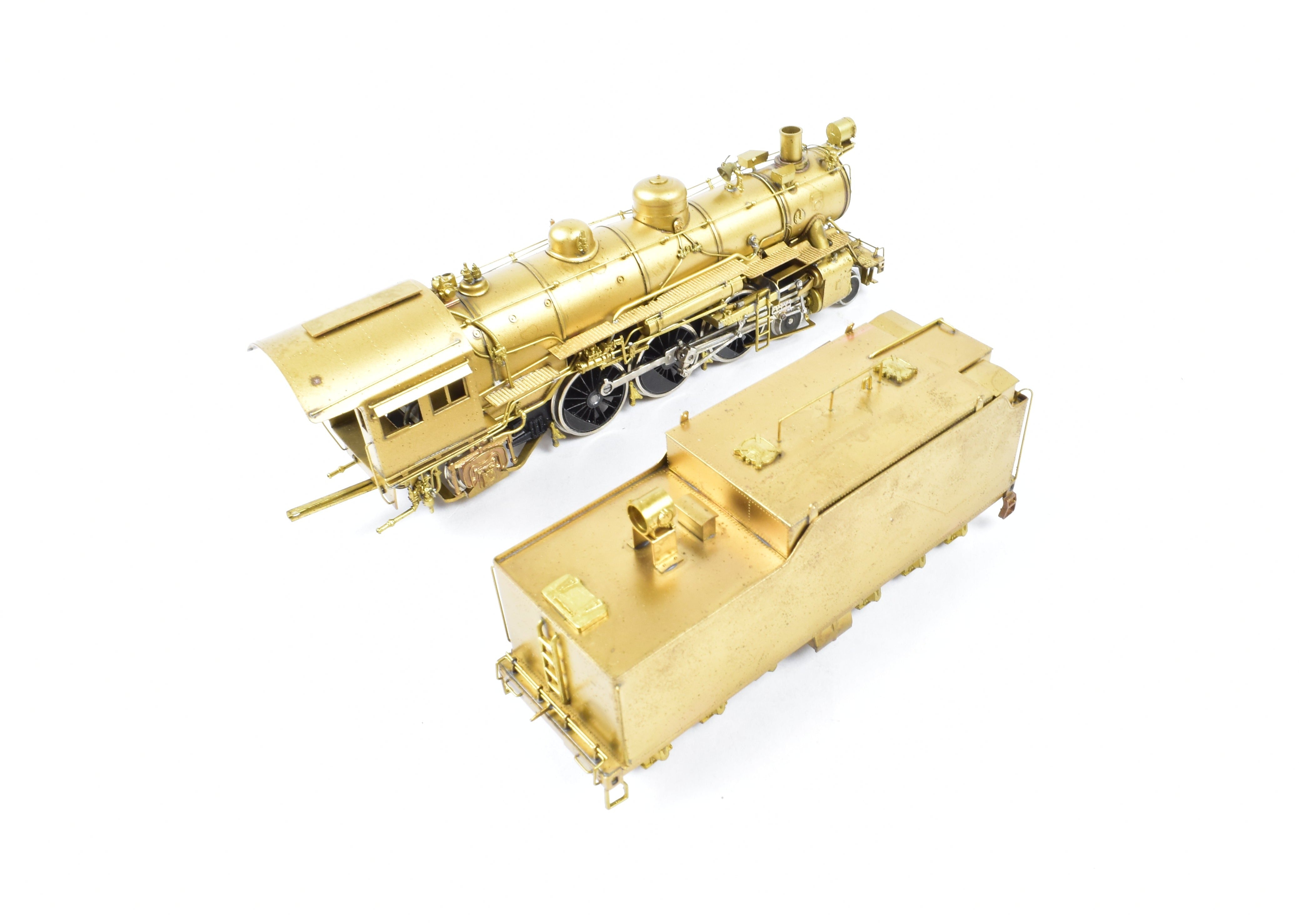 High - Quality HO Scale Brass Pacific Fast Mail Locomotive Model - Fujiyama ATSF Santa Fe 4 - 6 - 2 Class 1337 Pacific