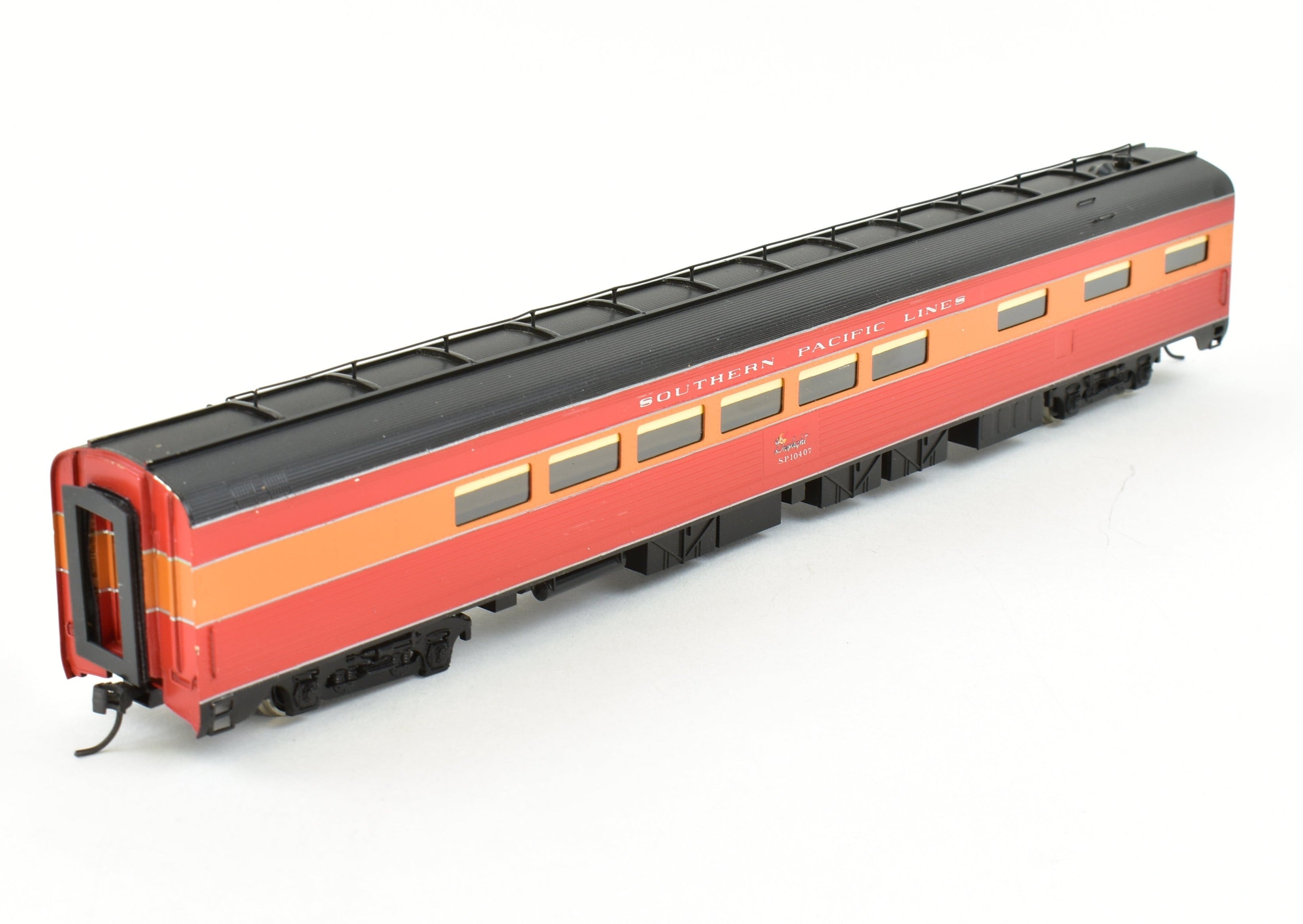 Custom - Painted HO Scale Brass Soho Southern Pacific #10407 Coffee Shop Tavern Model