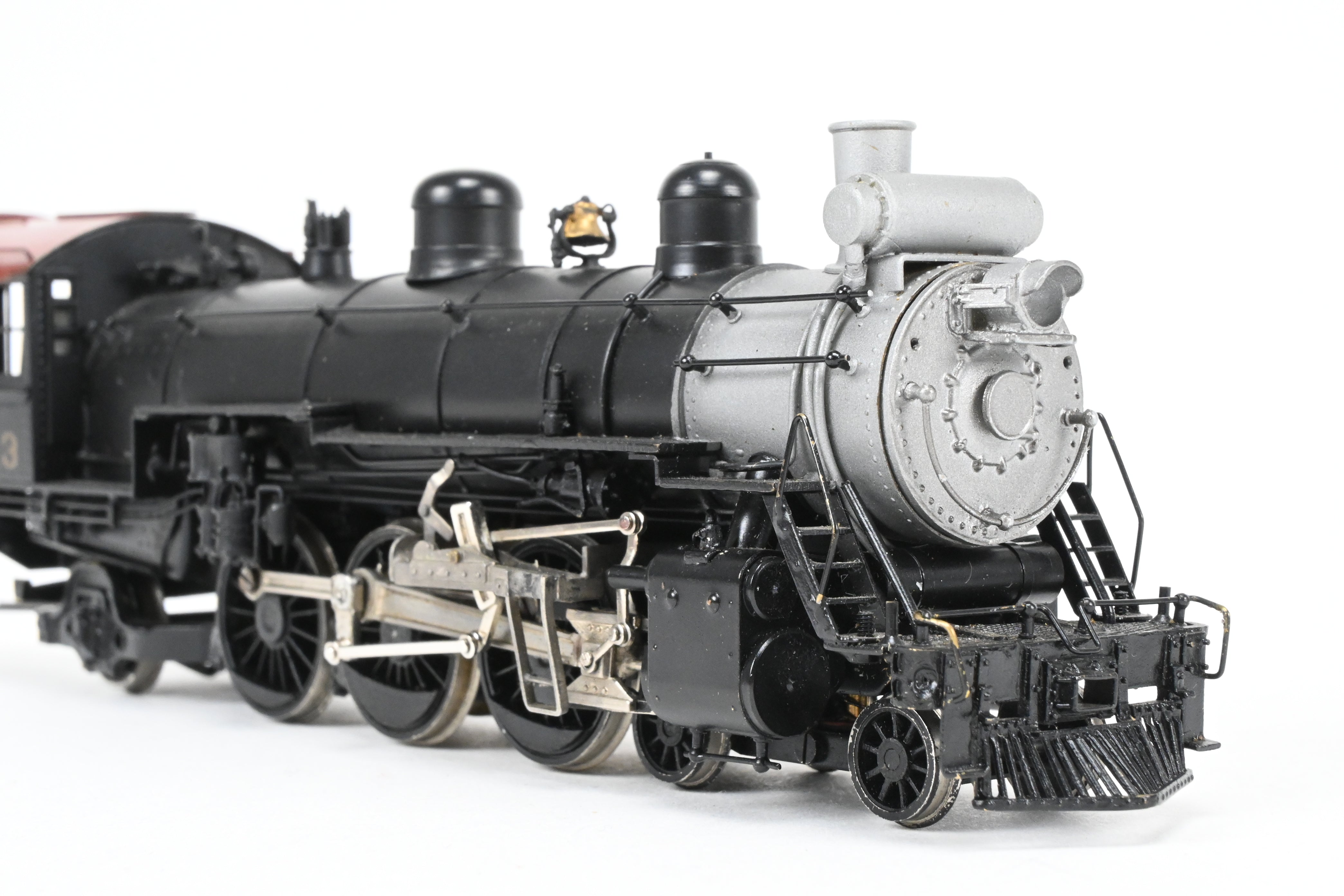 HO Scale Brass LMB Models CB&Q - Burlington Route 4-6-2 S-2 Pacific Type Steam Locomotive Model with Custom Painting