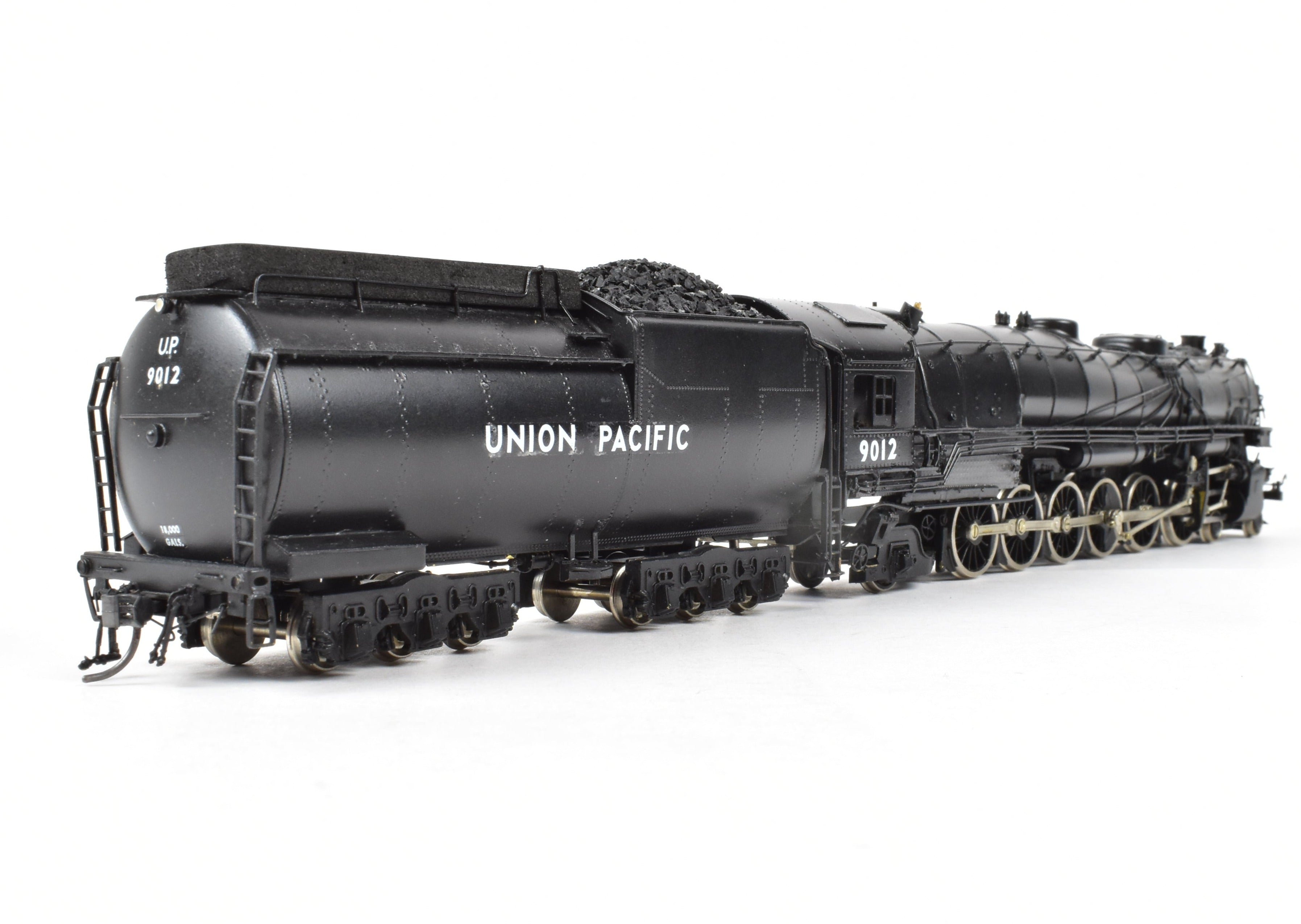 HO Brass Sunset Models UP - Union Pacific 9000 4-12-2 Custom Painted Engine #9012