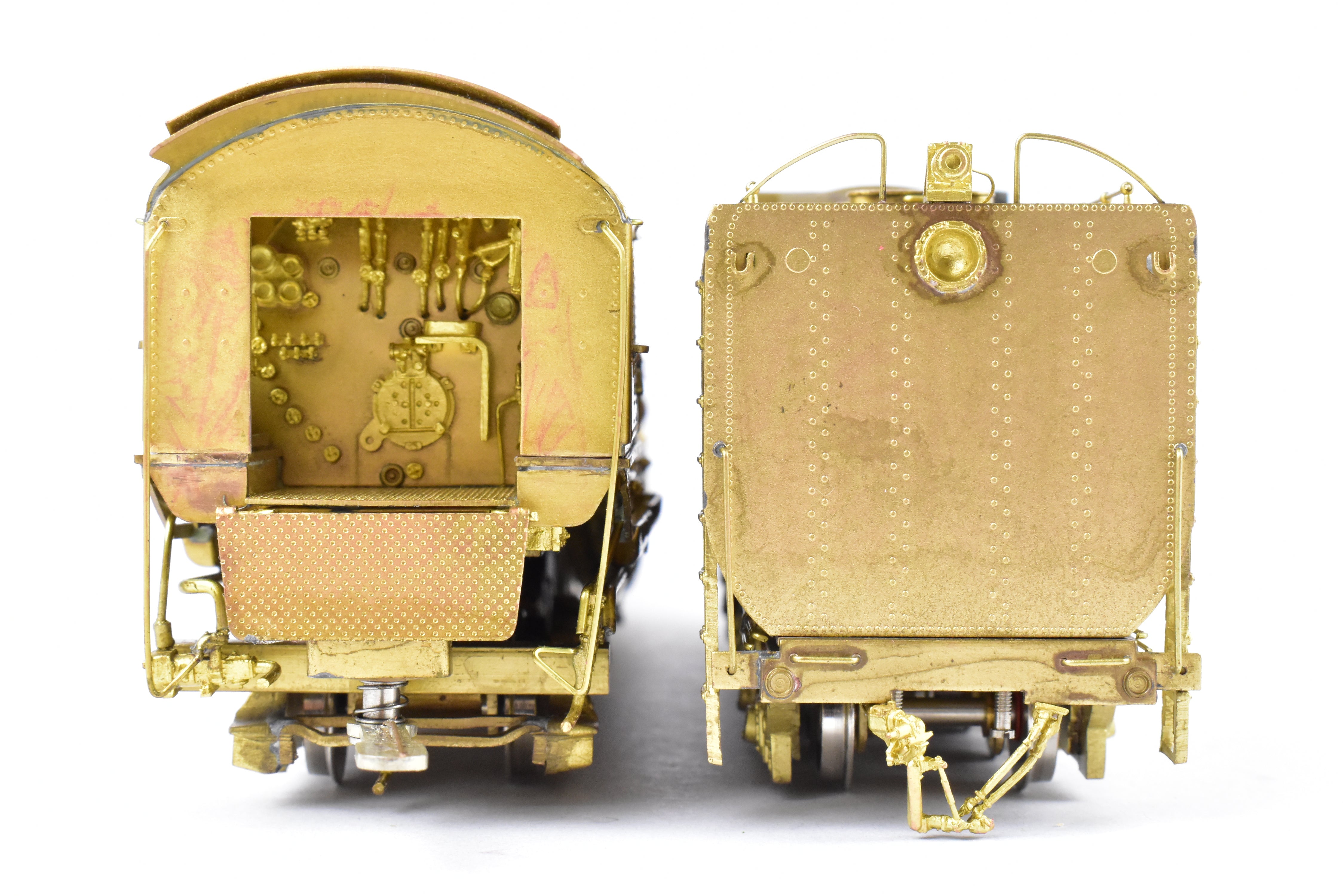 HO Scale Brass Key Imports Union Pacific 4-6-6-4 3985 Challenger Steam Locomotive Coal Tender Version Classic Model Series