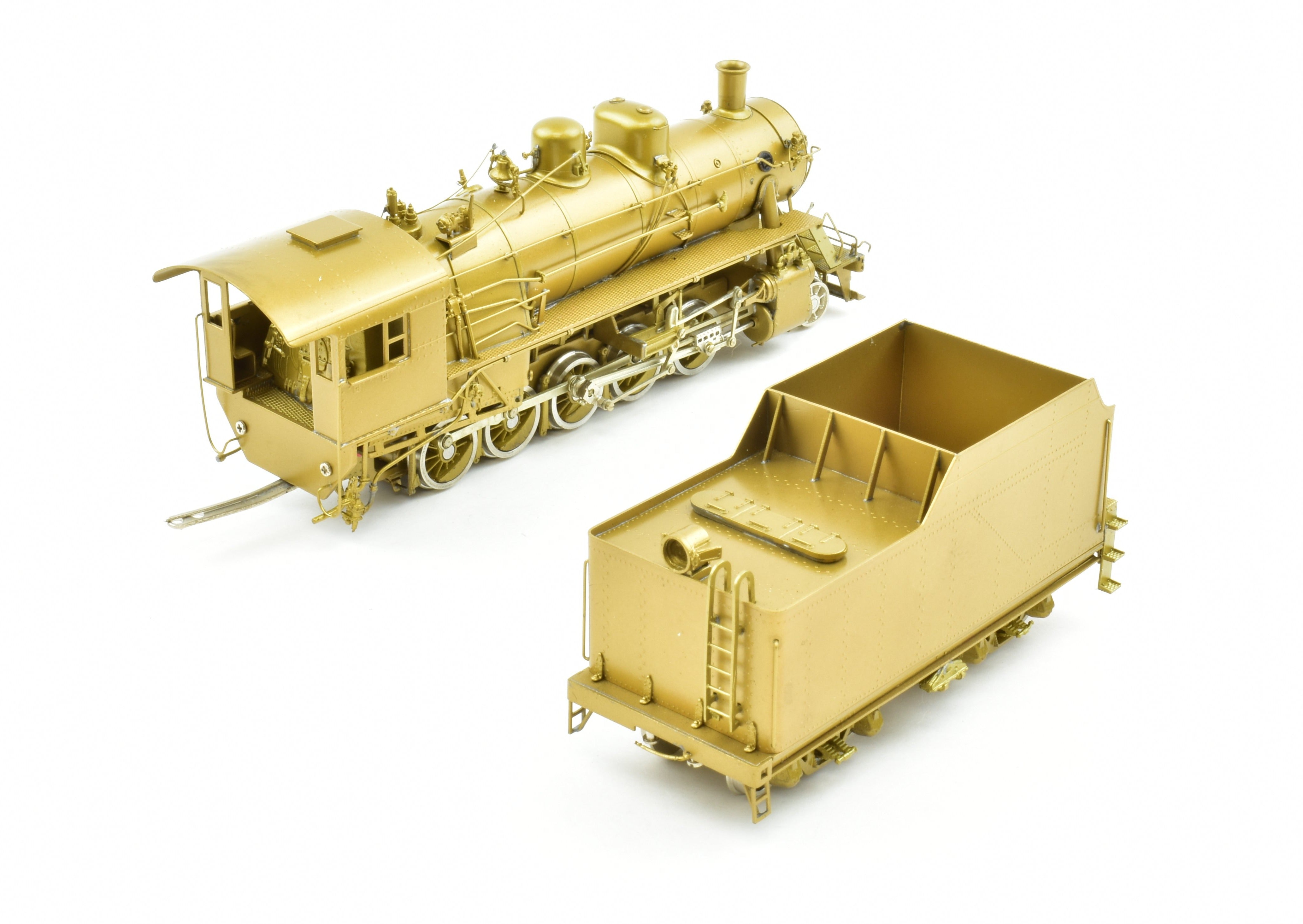 HO Scale Brass Model Train - Western Maryland I-1 2-10-0 Decapod Customized by NJ Custom Brass