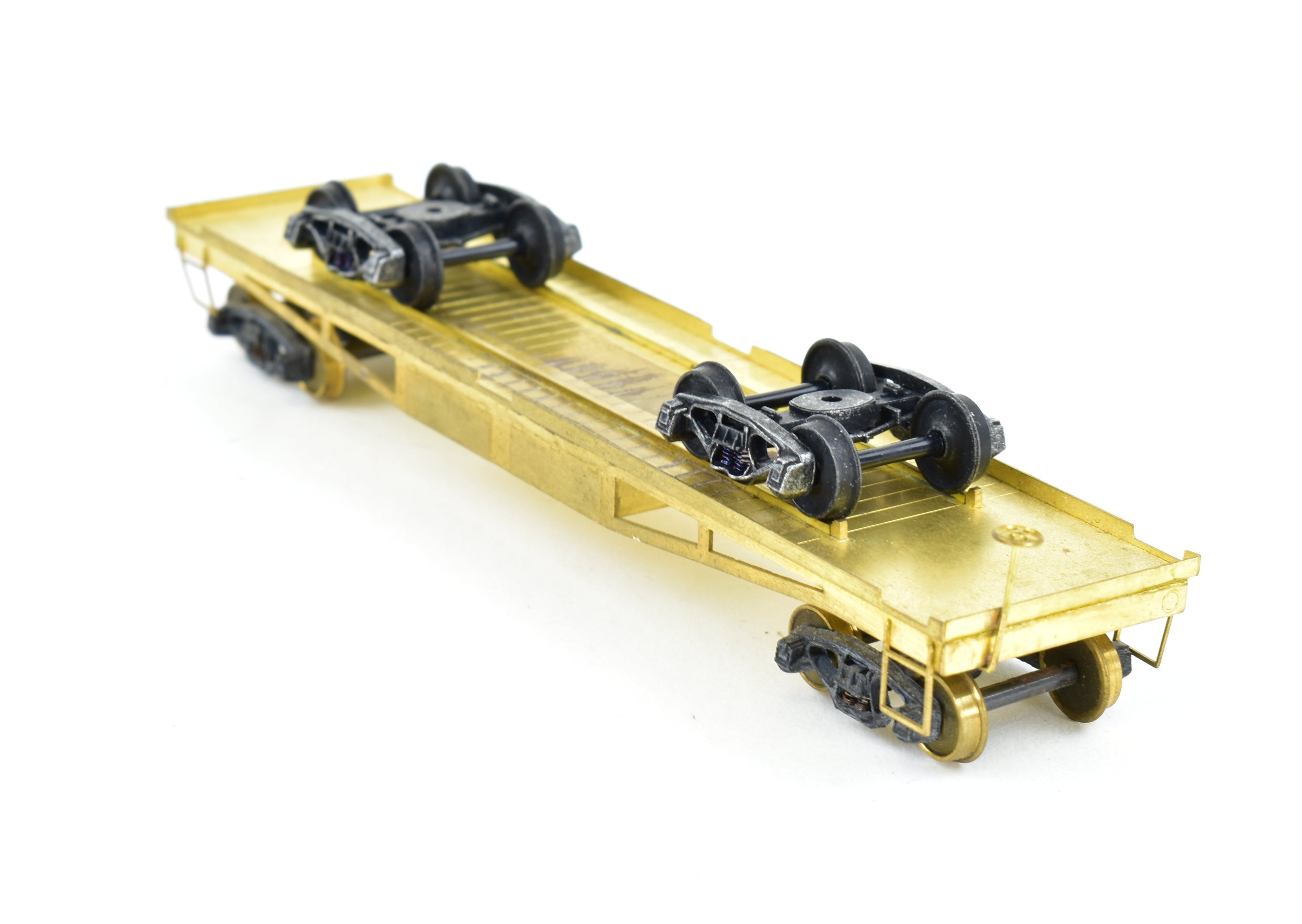 High - Quality HO Scale Brass Lambert Model Various Roads Truck, Car, and Flat Car for Model Railroading