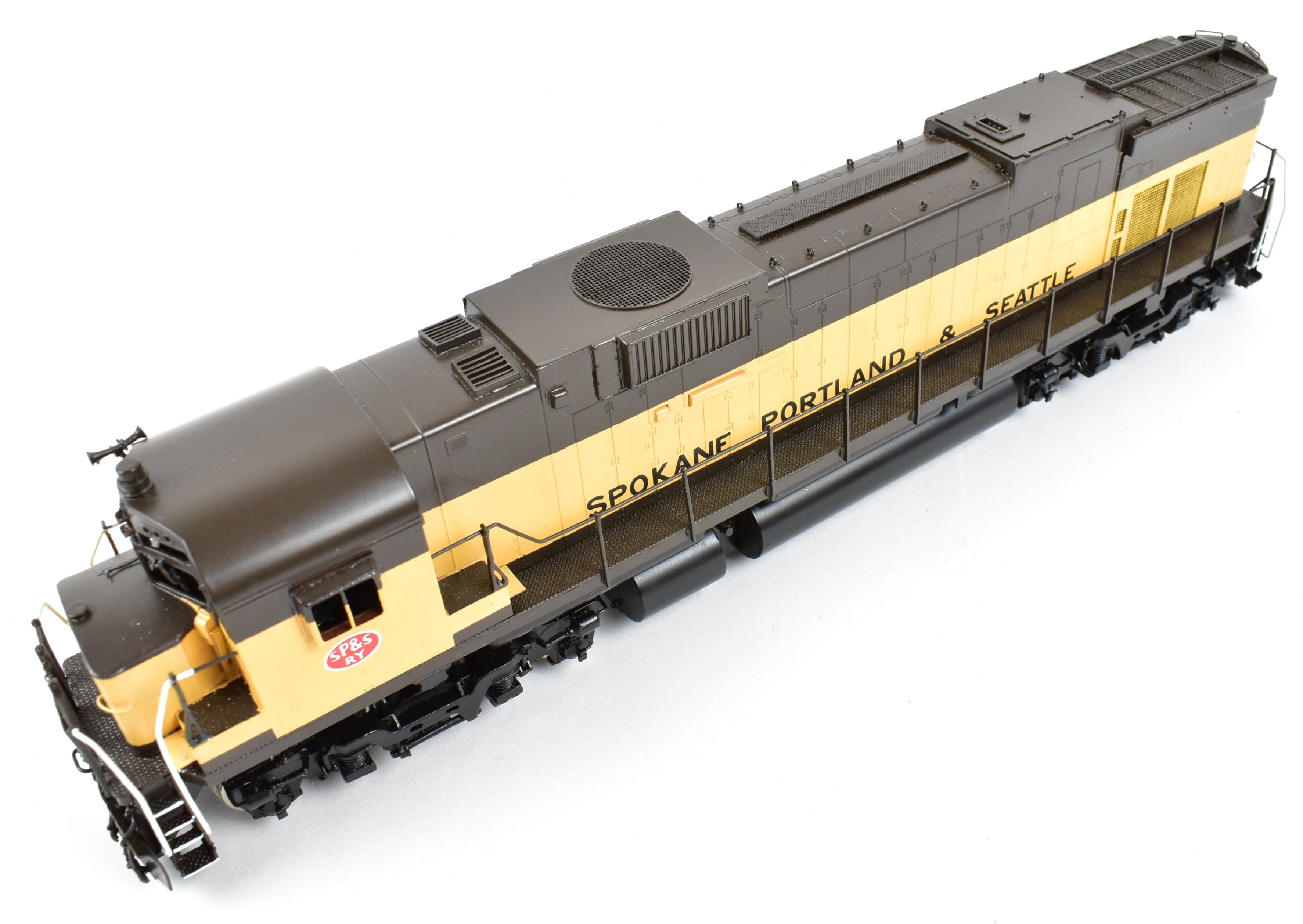 HO Brass Oriental Limited SP&S Alco C - 636 Un - numbered Freight Locomotive