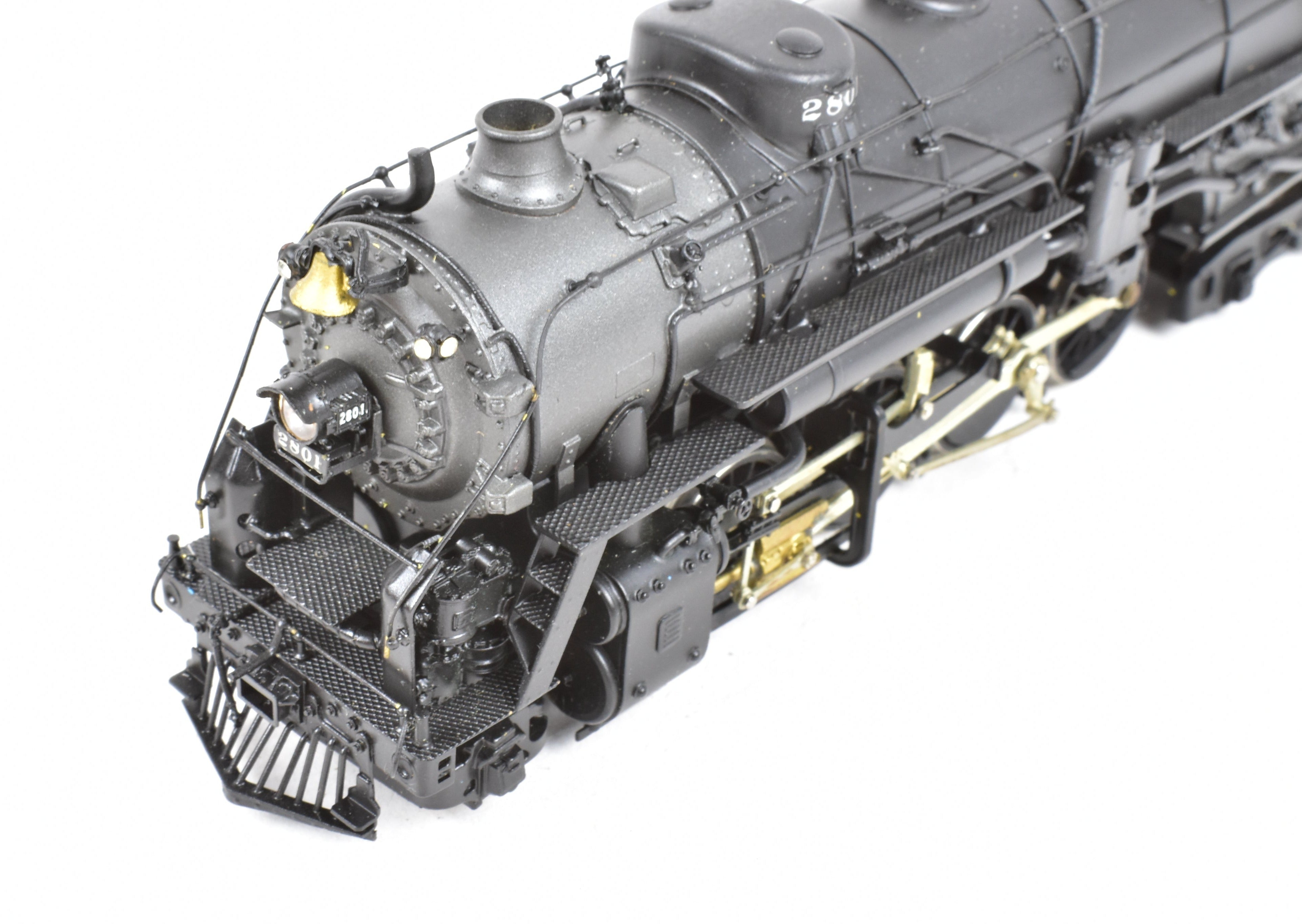HO Scale Brass NPP Nickel Plate C&NW Class J - 4 2 - 8 - 4 Factory Painted Locomotive No. 2801