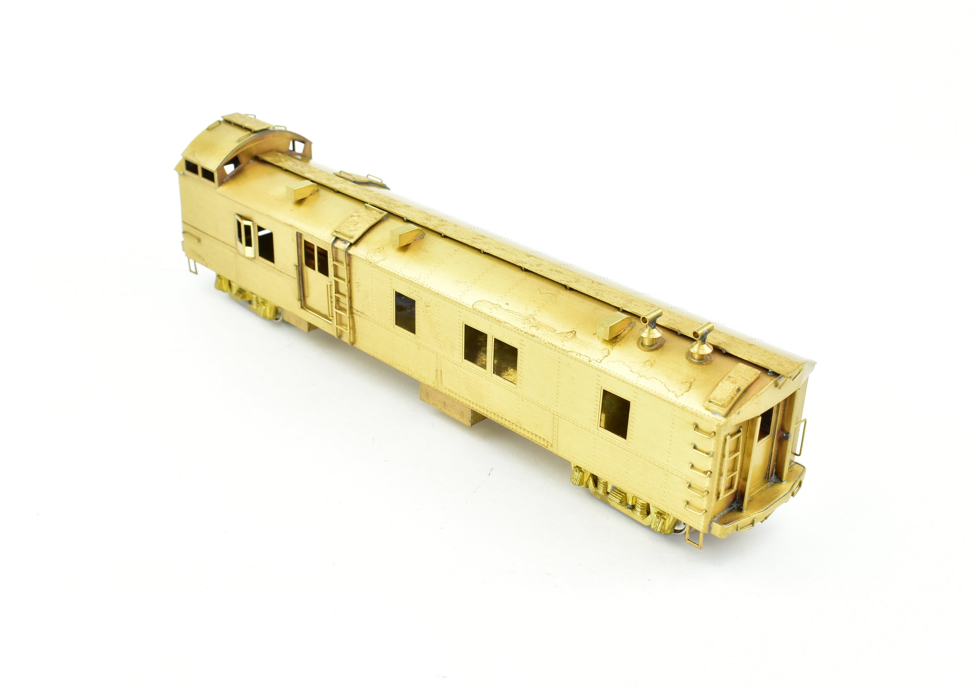 NJ Custom Brass HO Scale Nickel Plate Road Dynamometer Car Model
