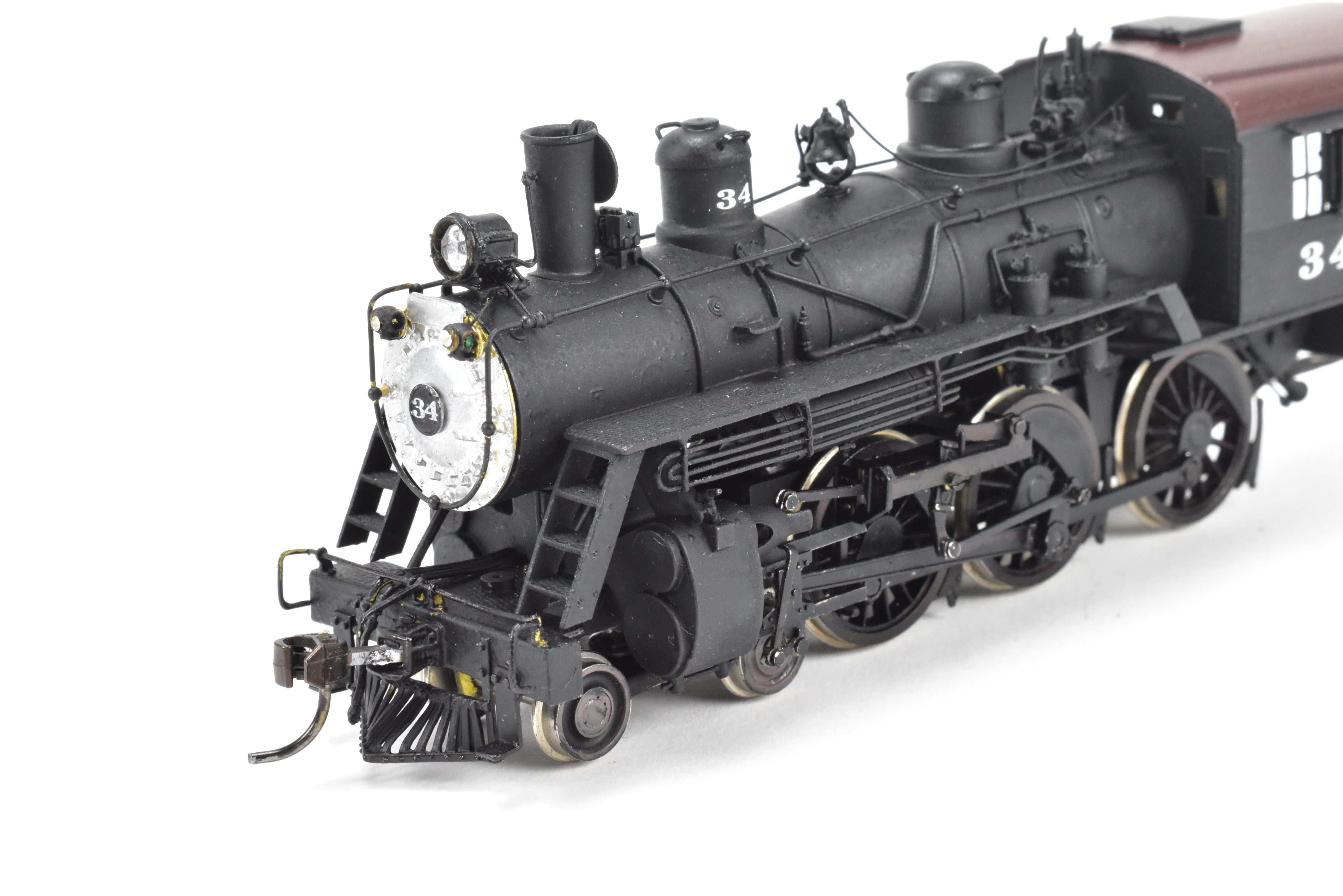 HO Brass PFM Samhongsa 4-6-0 Ten Wheeler CP Red Island #34 Coal Tender Model