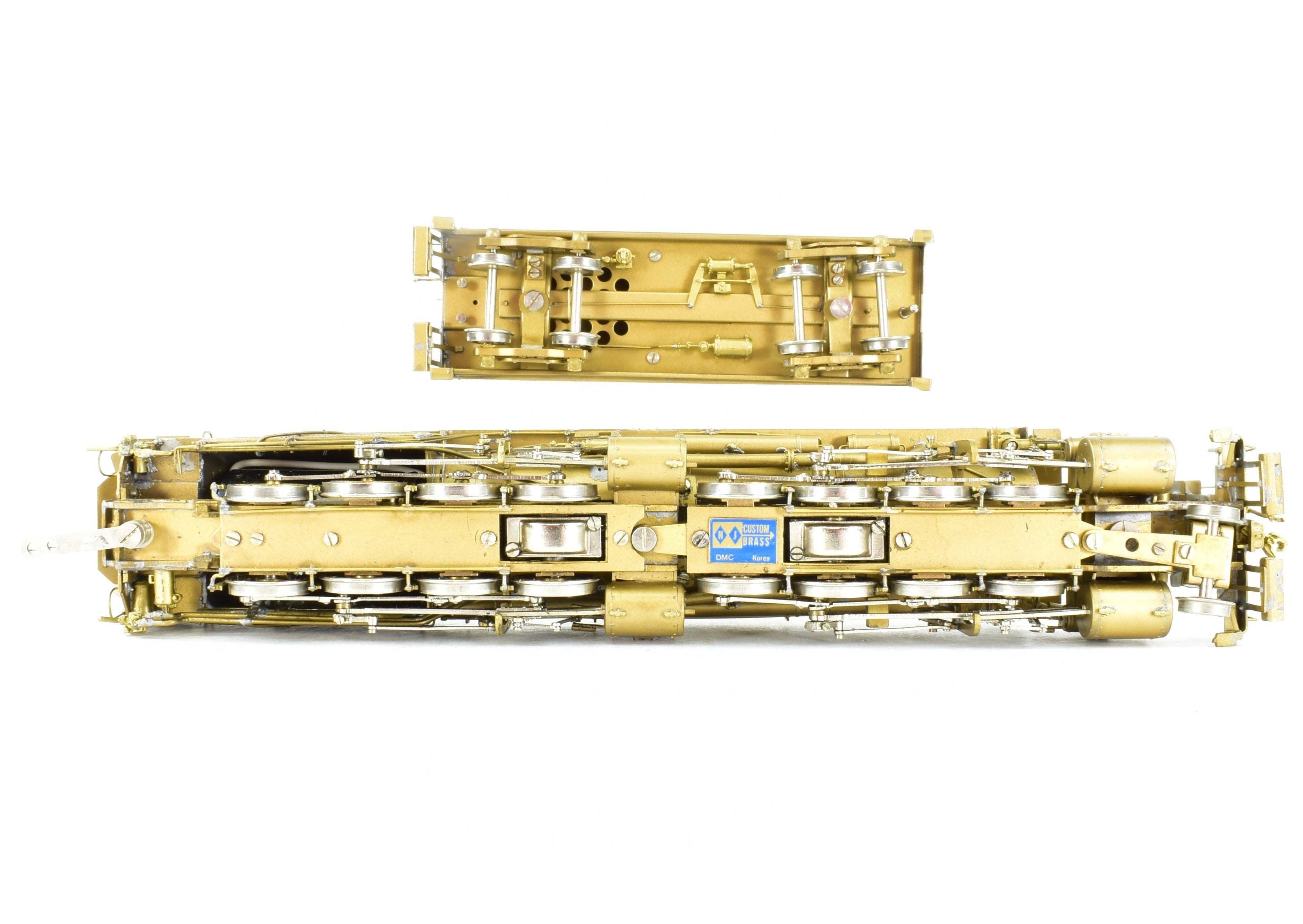 HO Scale Custom Brass Model Train - Reading Lines Class N-1 2-8-8-0 Mallet Rebuilt by NJ Custom Brass