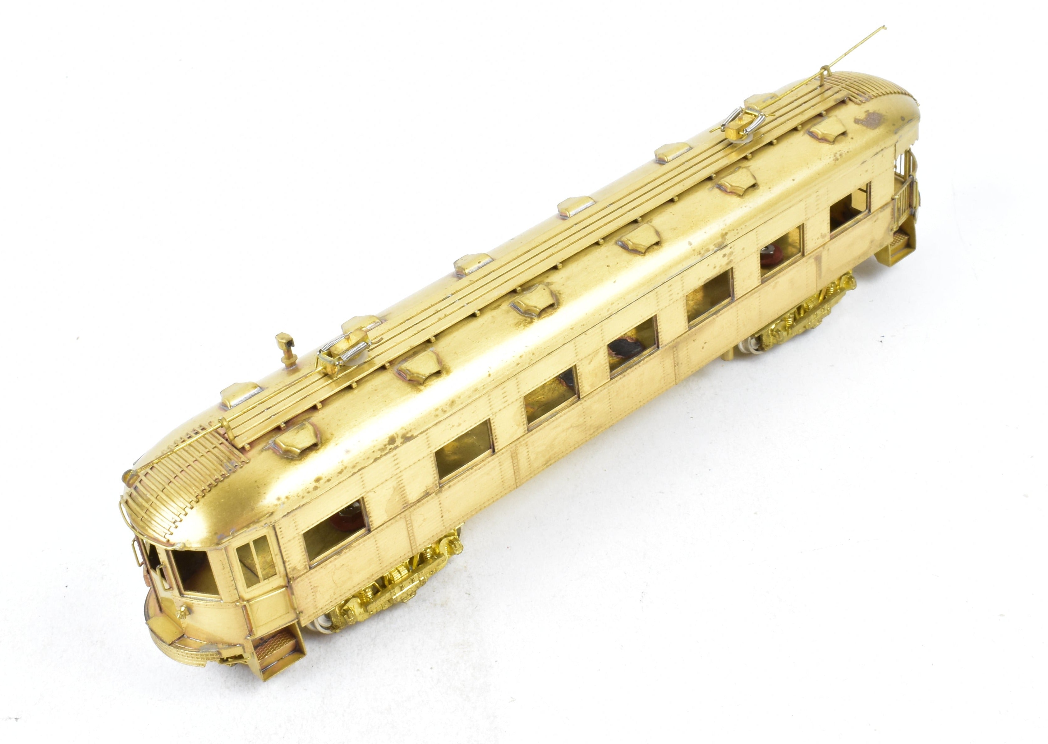 1978 HO Brass MTM Midwest Trolley Museum North Shore Line No. 410 Parlor Observation Trailer