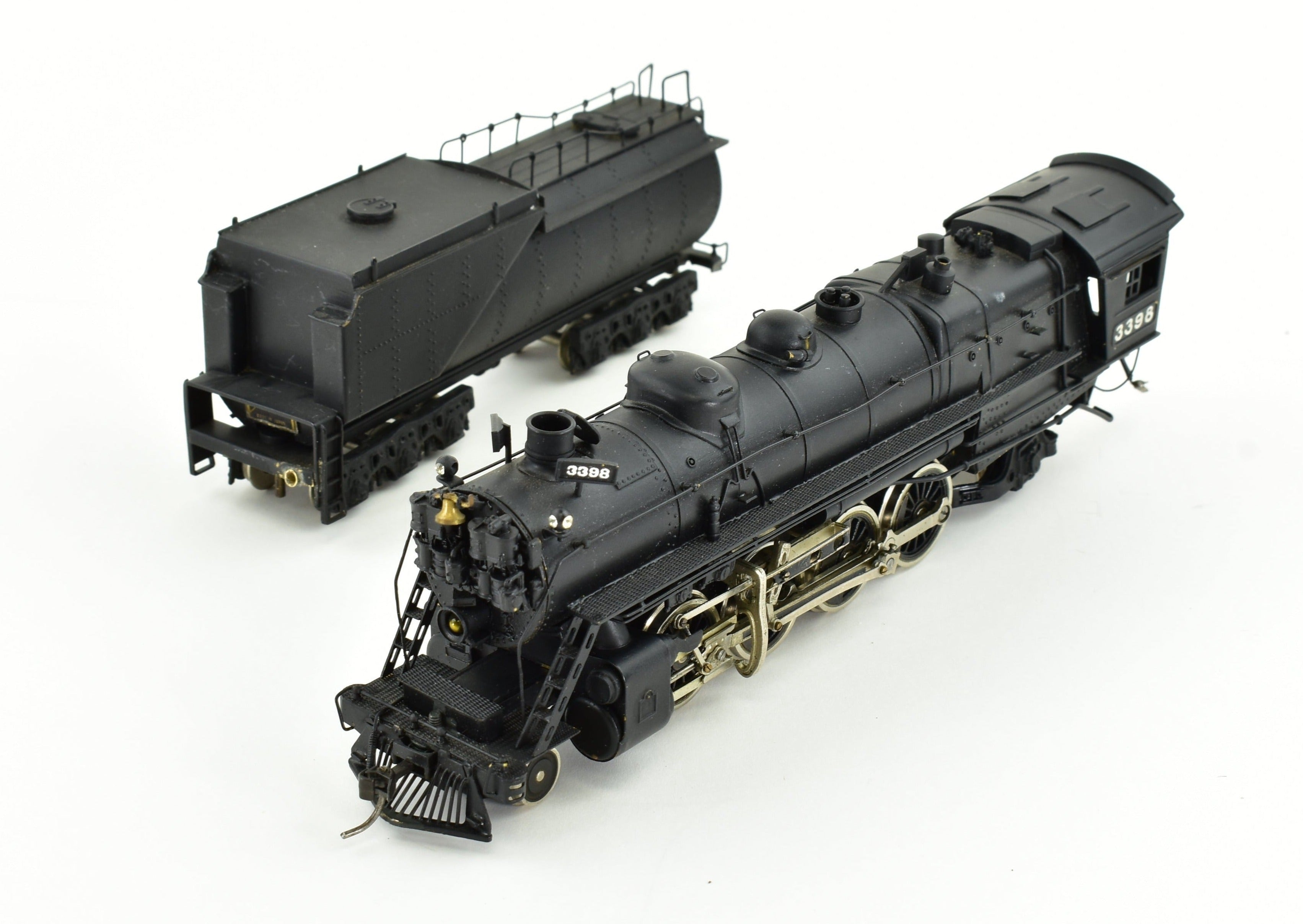 HO Brass PFM - Tenshodo GN Great Northern 2-8-2 O-8 Class Factory-Painted Locomotive No. 3398
