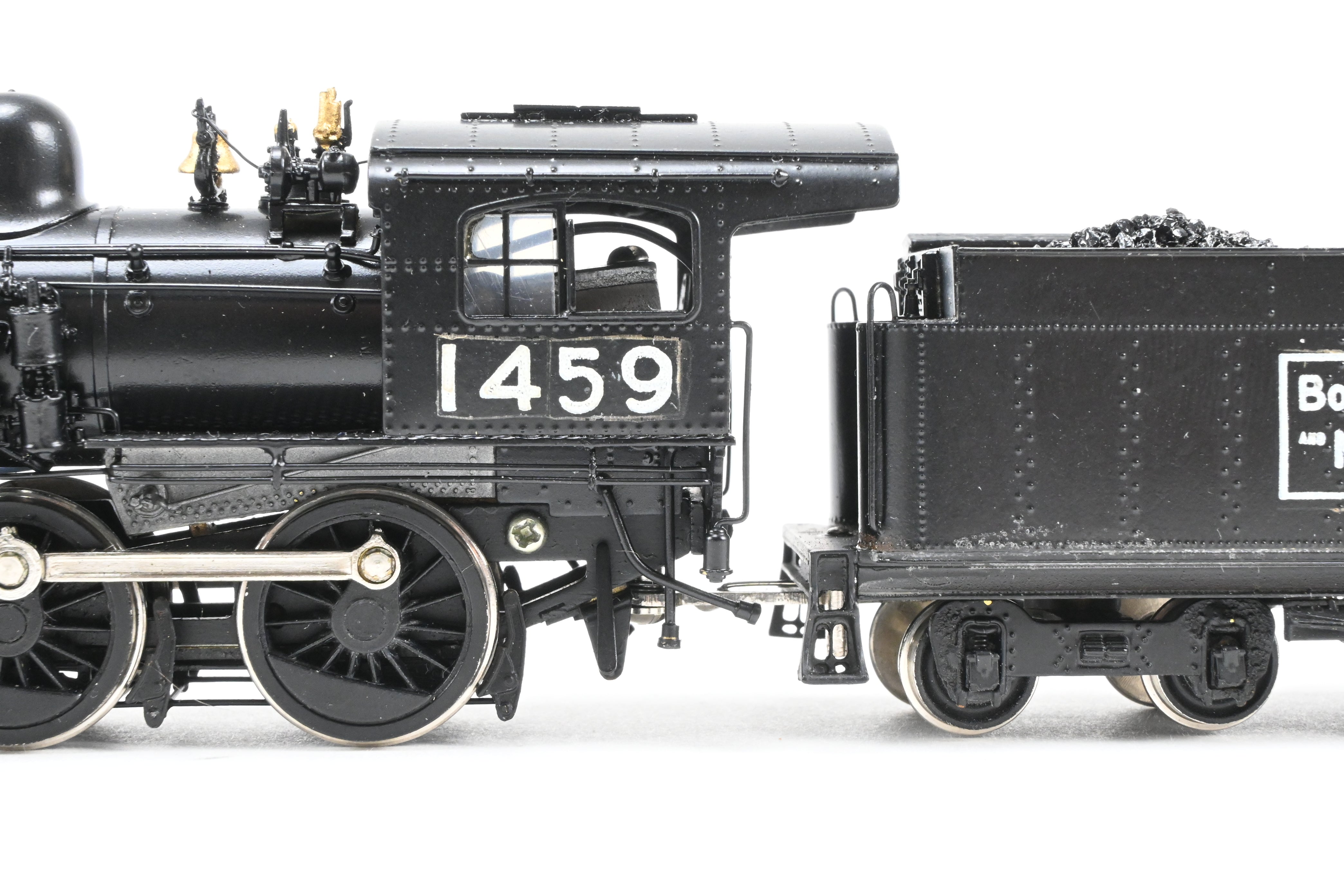 HO Scale Brass PFM Samhongsa Boston & Maine 2-6-0 B-15 CP No. 1459 w/Snowplow