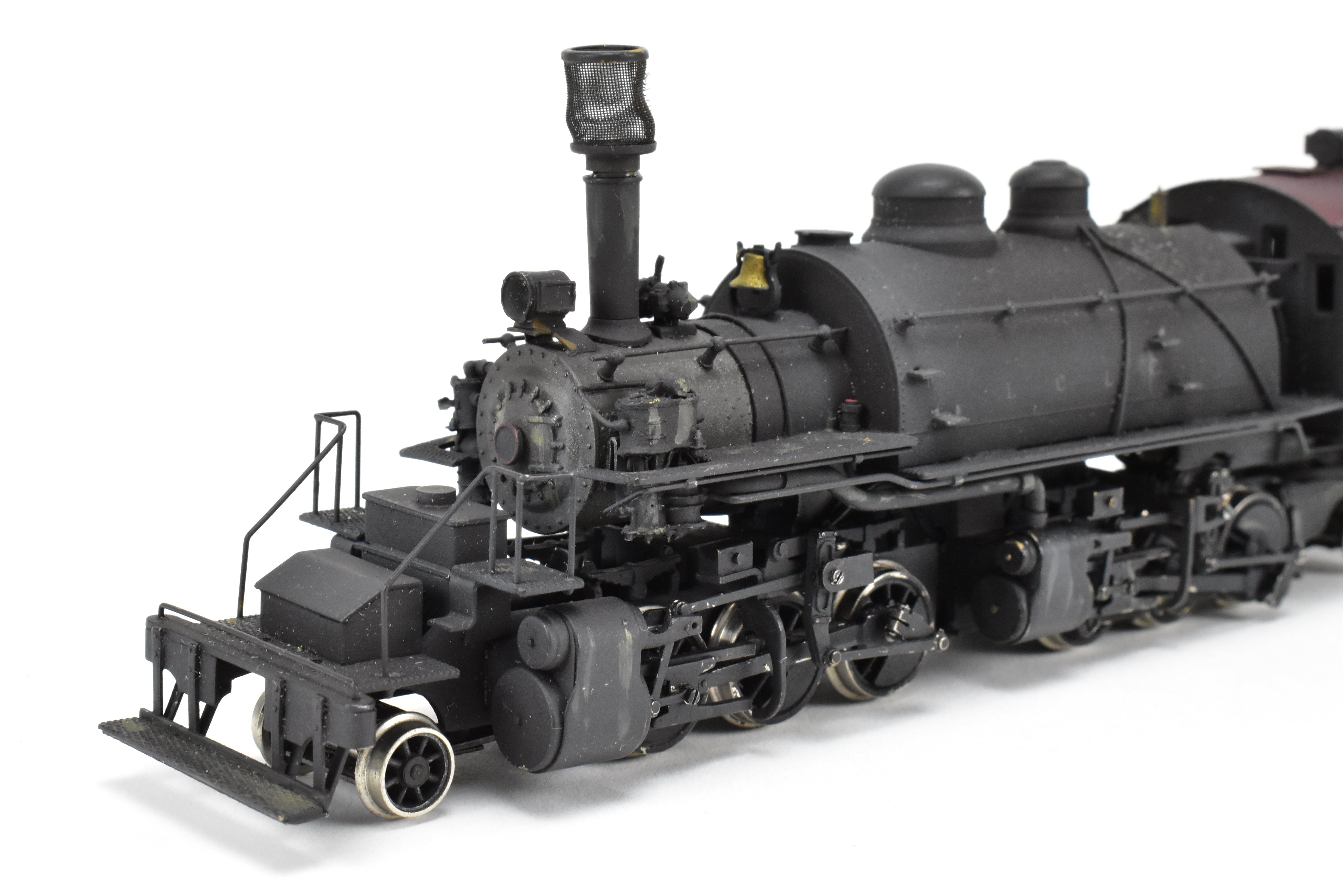 HO Brass NWSL Baldwin 2-6-6-2T Saddle Tank Logging Mallet, Unlettered Custom Painted