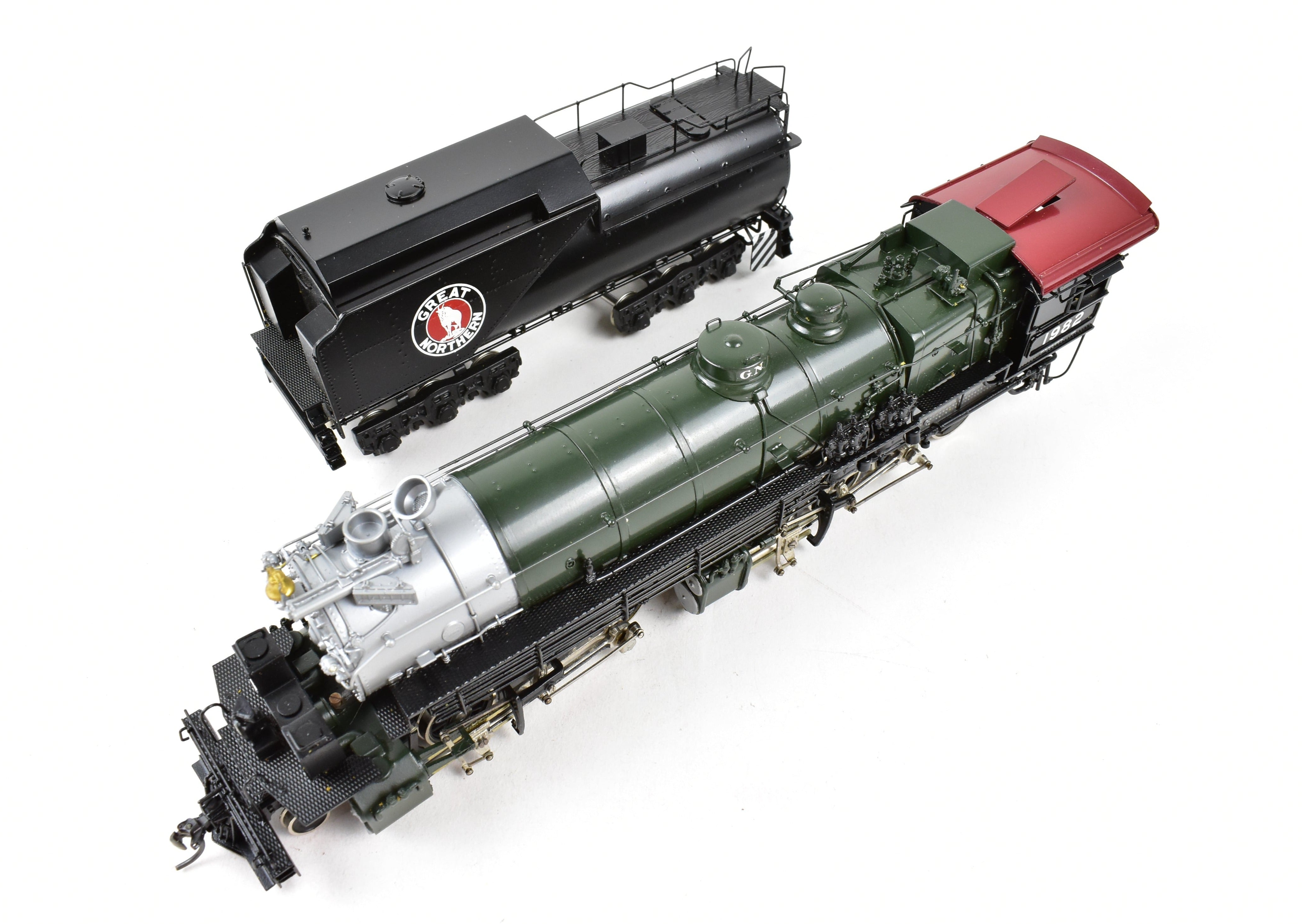 HO Scale Brass PFM - Tenshodo GN Model Train - Great Northern 2-6-8-0 Class M-2 Locomotive from 1973 Run