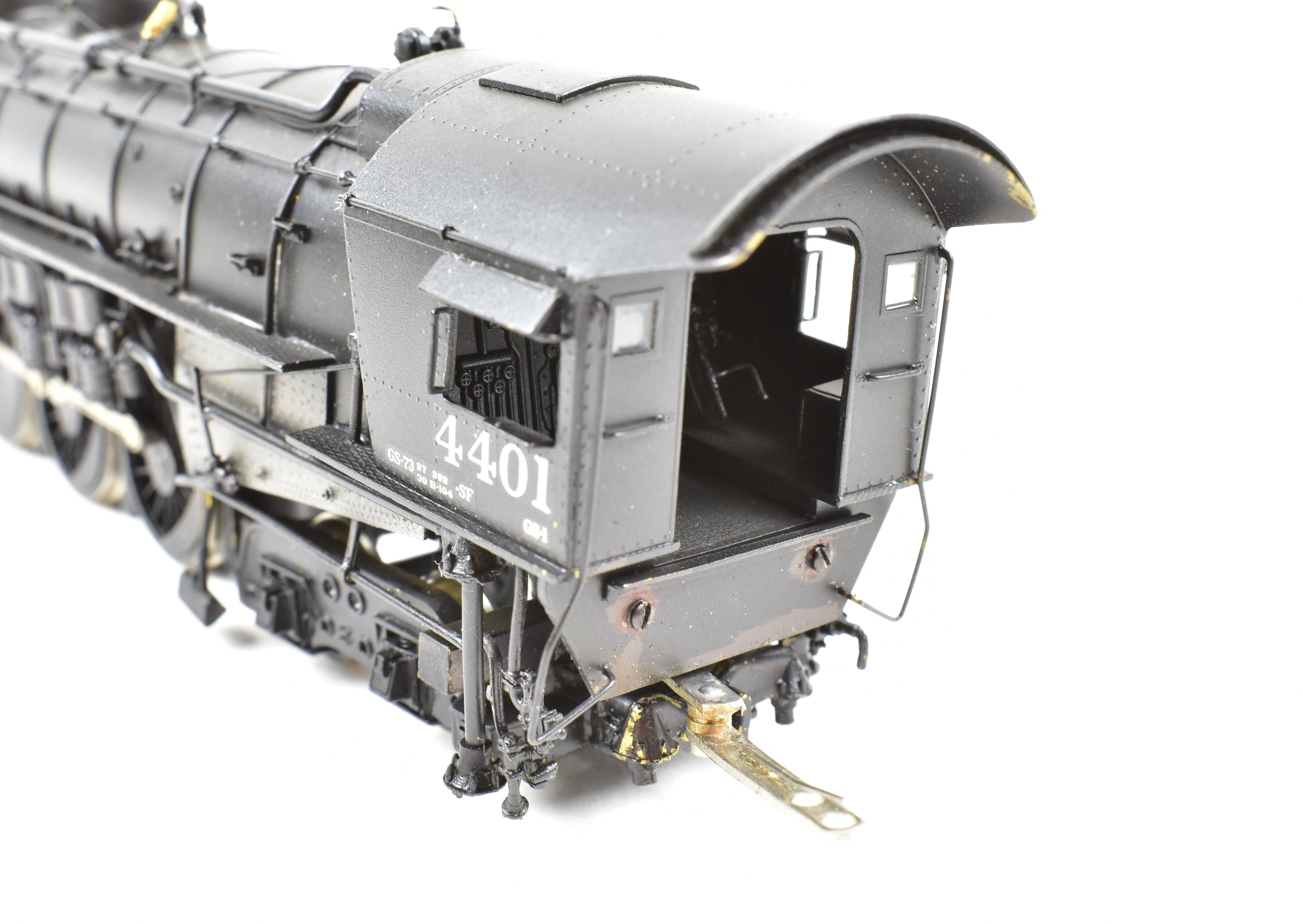 HO Scale Brass Sunset Models SP - Southern Pacific GS - 1 4 - 8 - 4 Custom Painted Model Train with Incorrect Box