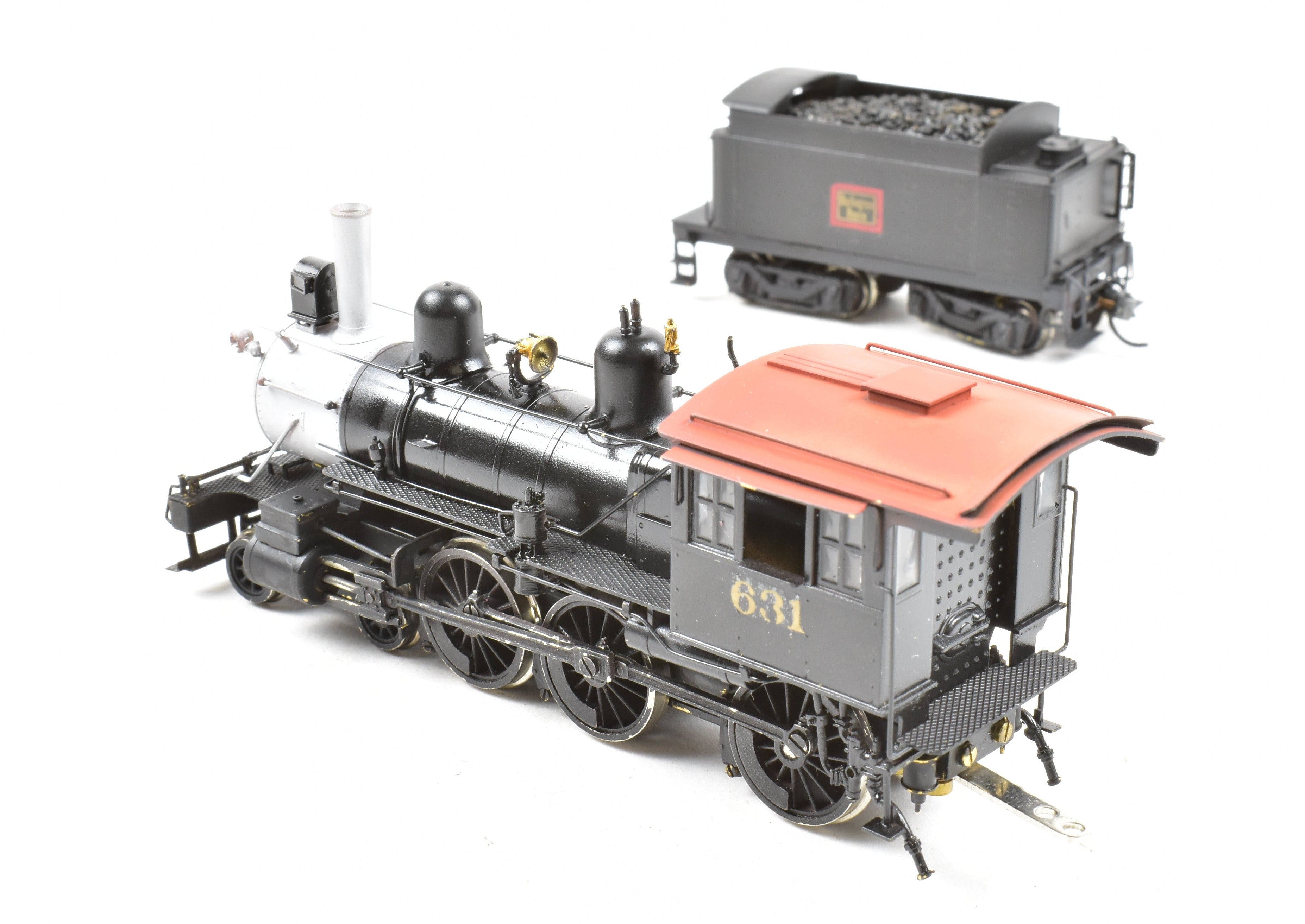 HO Scale Custom Painted Nickel Plate Products CB&Q Burlington Route K-2 4-6-0 Ten Wheeler Brass Model