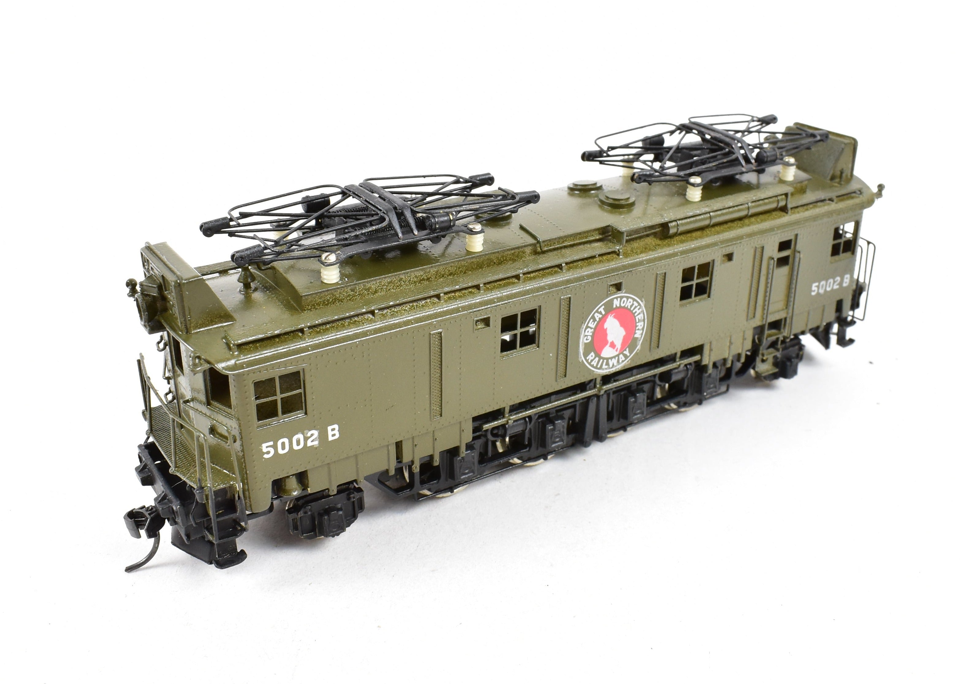 NPP Nickel Plate Great Northern Z-1 Unpowered Single Unit Electric Locomotive, Custom Painted