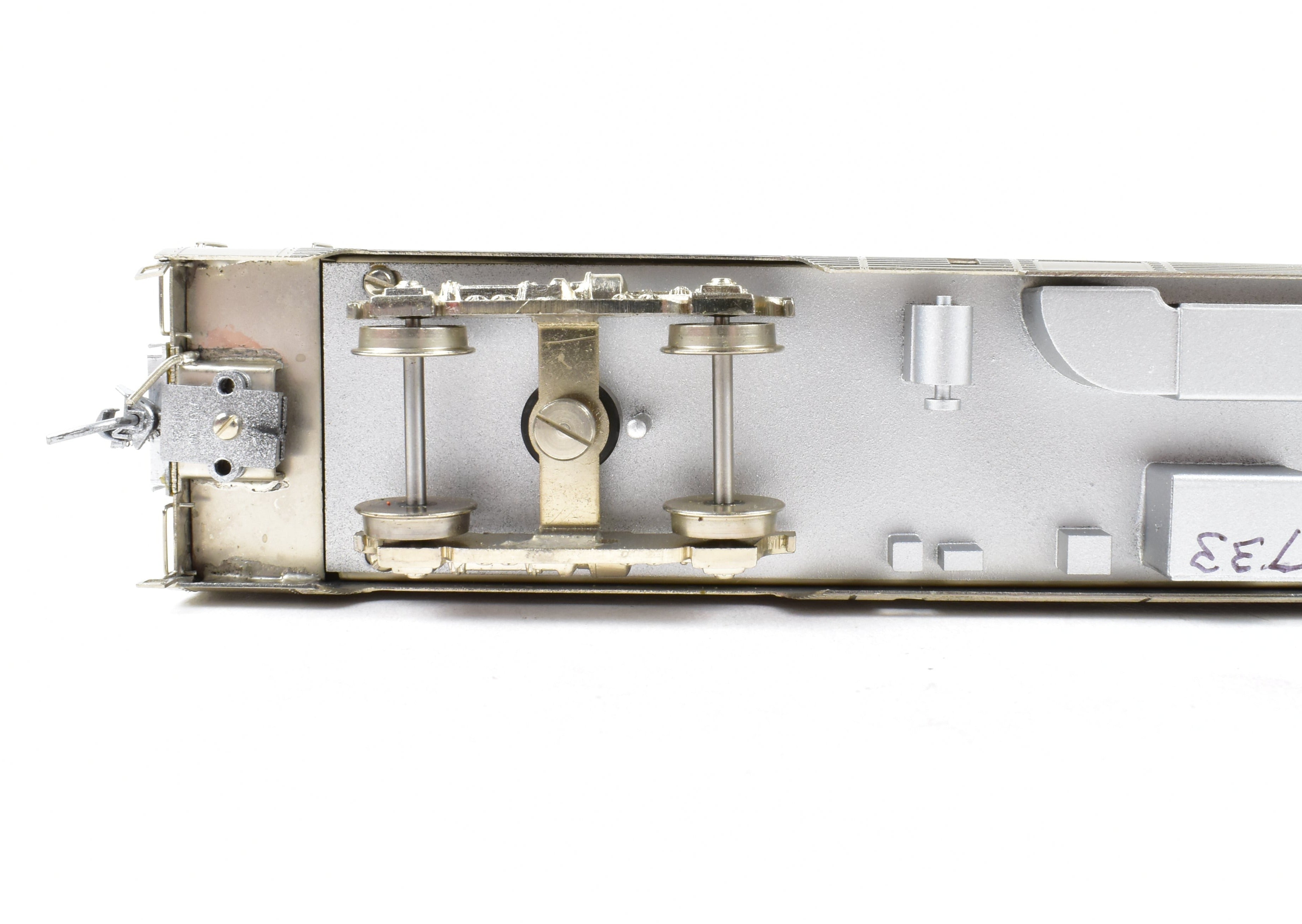 HO Scale Brass Soho ATSF - Santa Fe Indian Series 24 Duplex Sleeper Model with Custom Finished Indian Pony Design