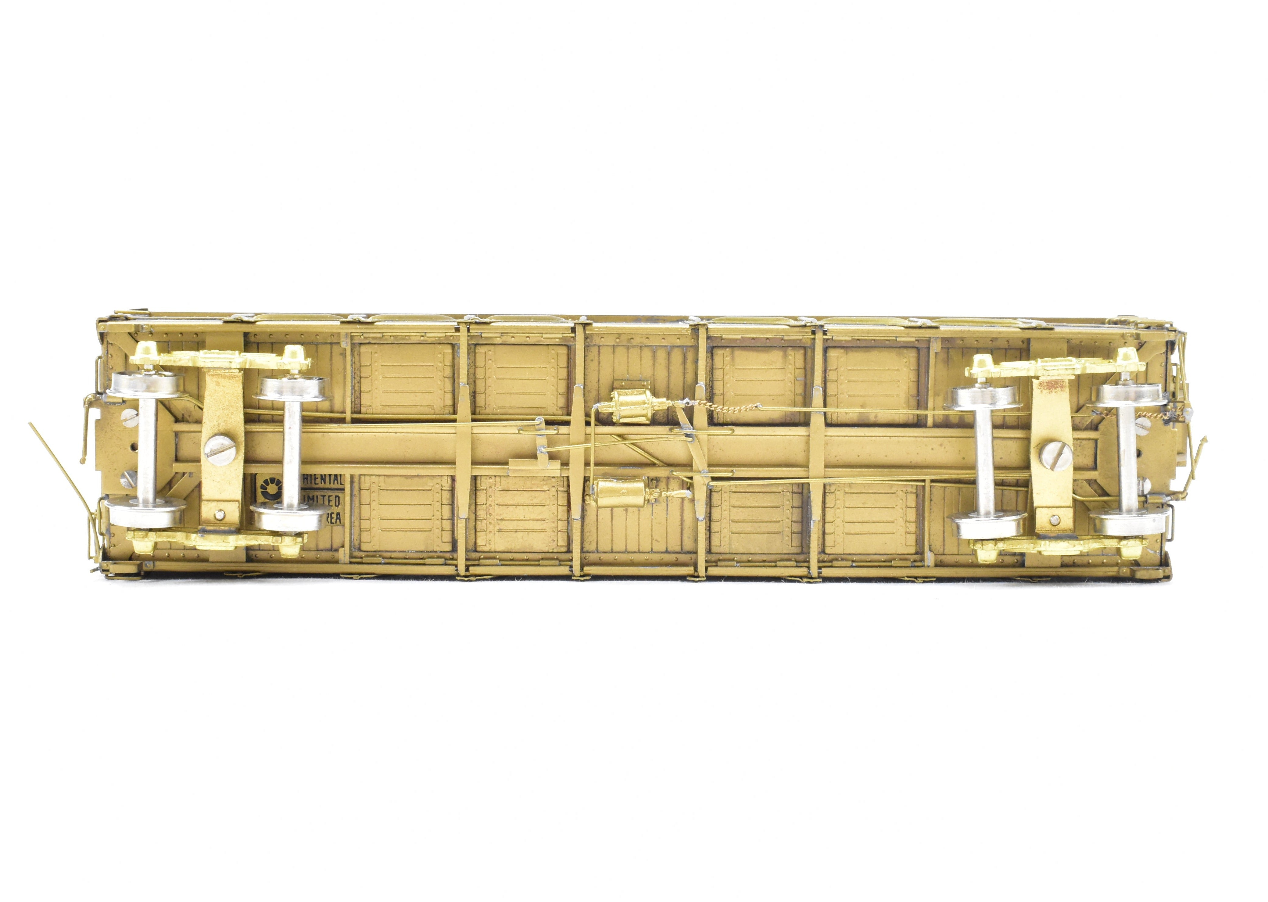 HO Brass Oriental Limited - USRA 40' Composite Drop - Bottom Unpainted Gondola