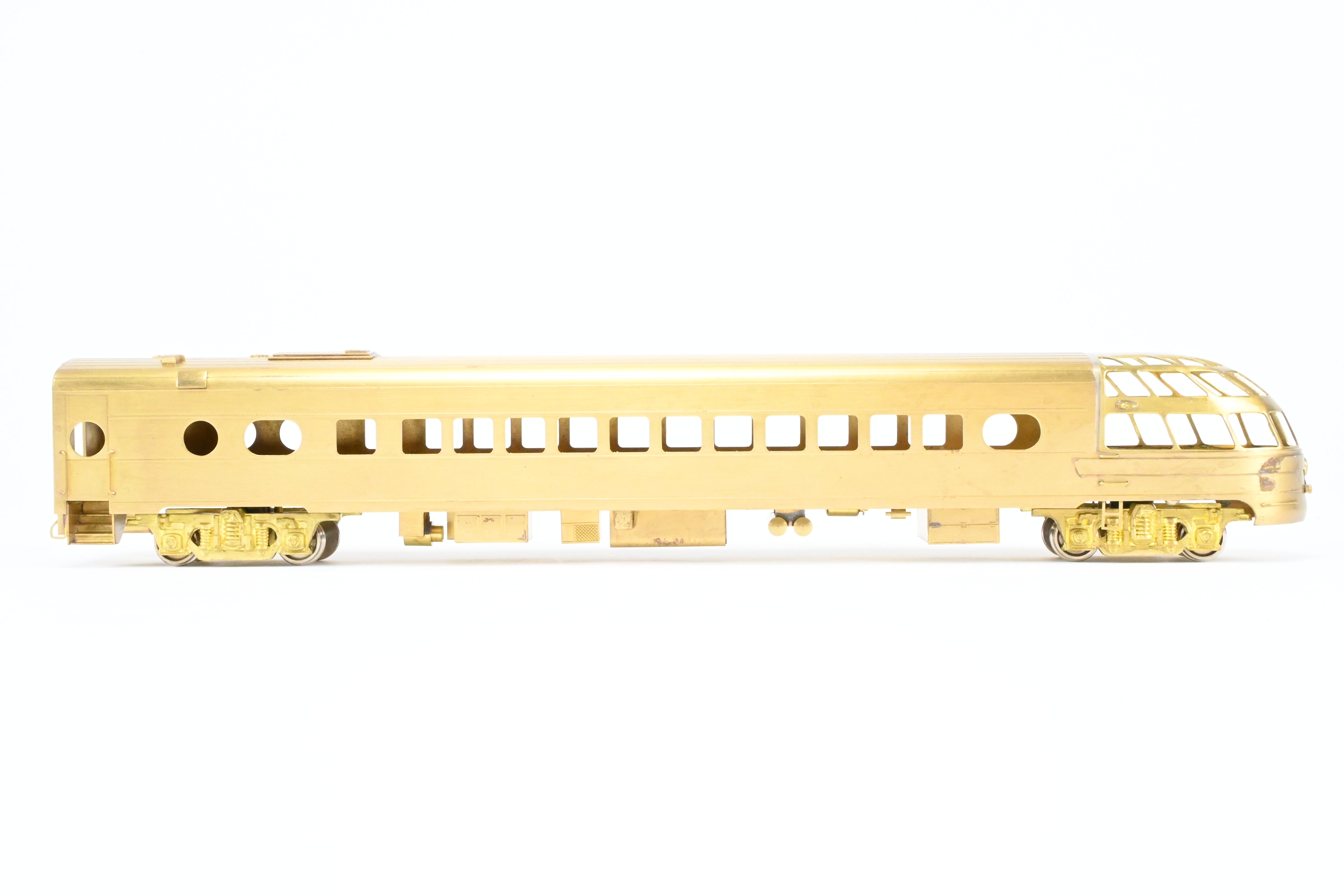 HO Scale Brass Soho Milwaukee Road #186 Rapids Sky Top Lounge Observation Model Train