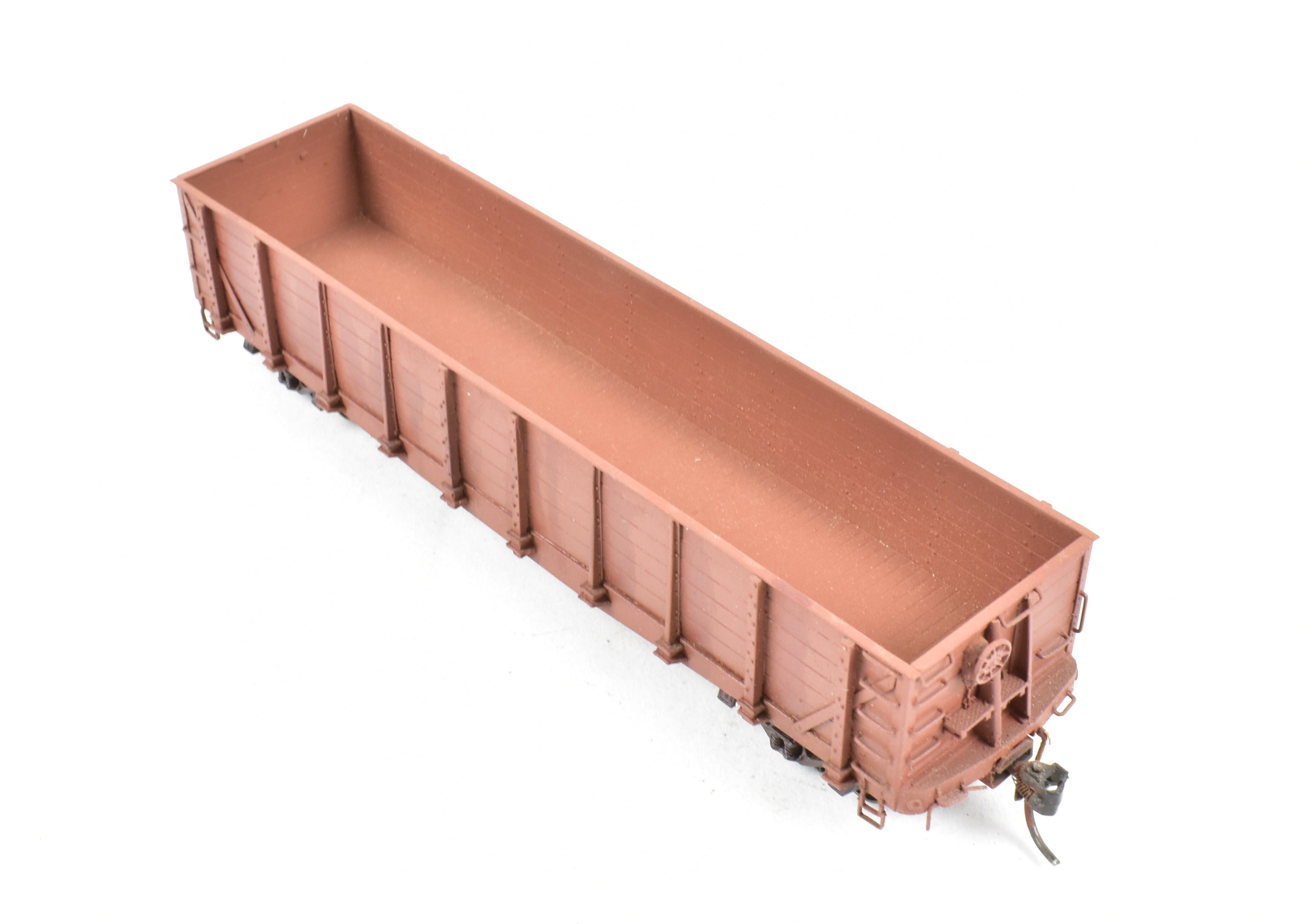 HO Scale Brass Model of Southern Pacific G-70-1/3/5 Sulfur Gondola by Pecos River Brass without Lettering