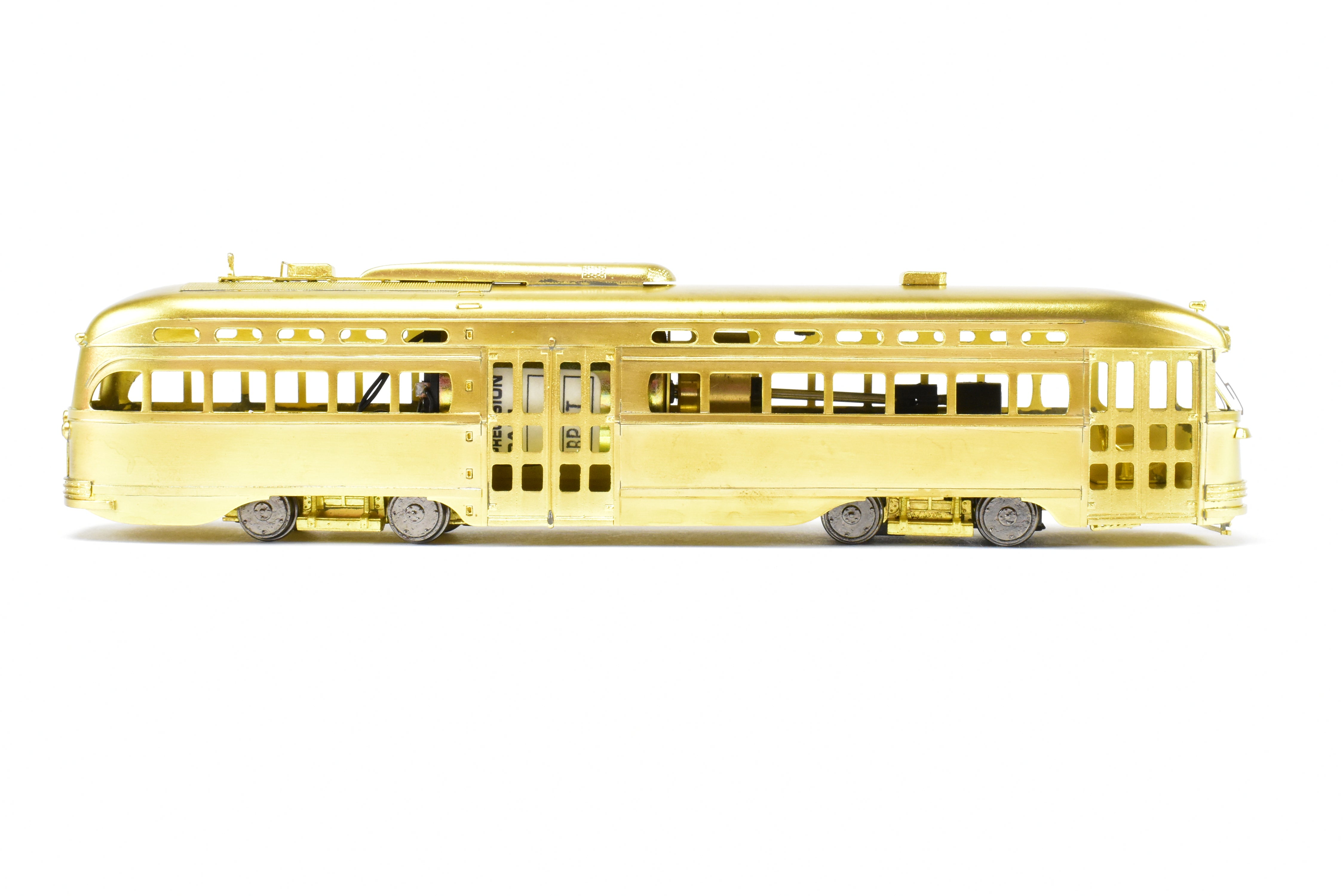 HO Scale Brass Model of MTS Imports Toronto Railway Company 1947 PCC Trolley in the 4300 - 4399 Series
