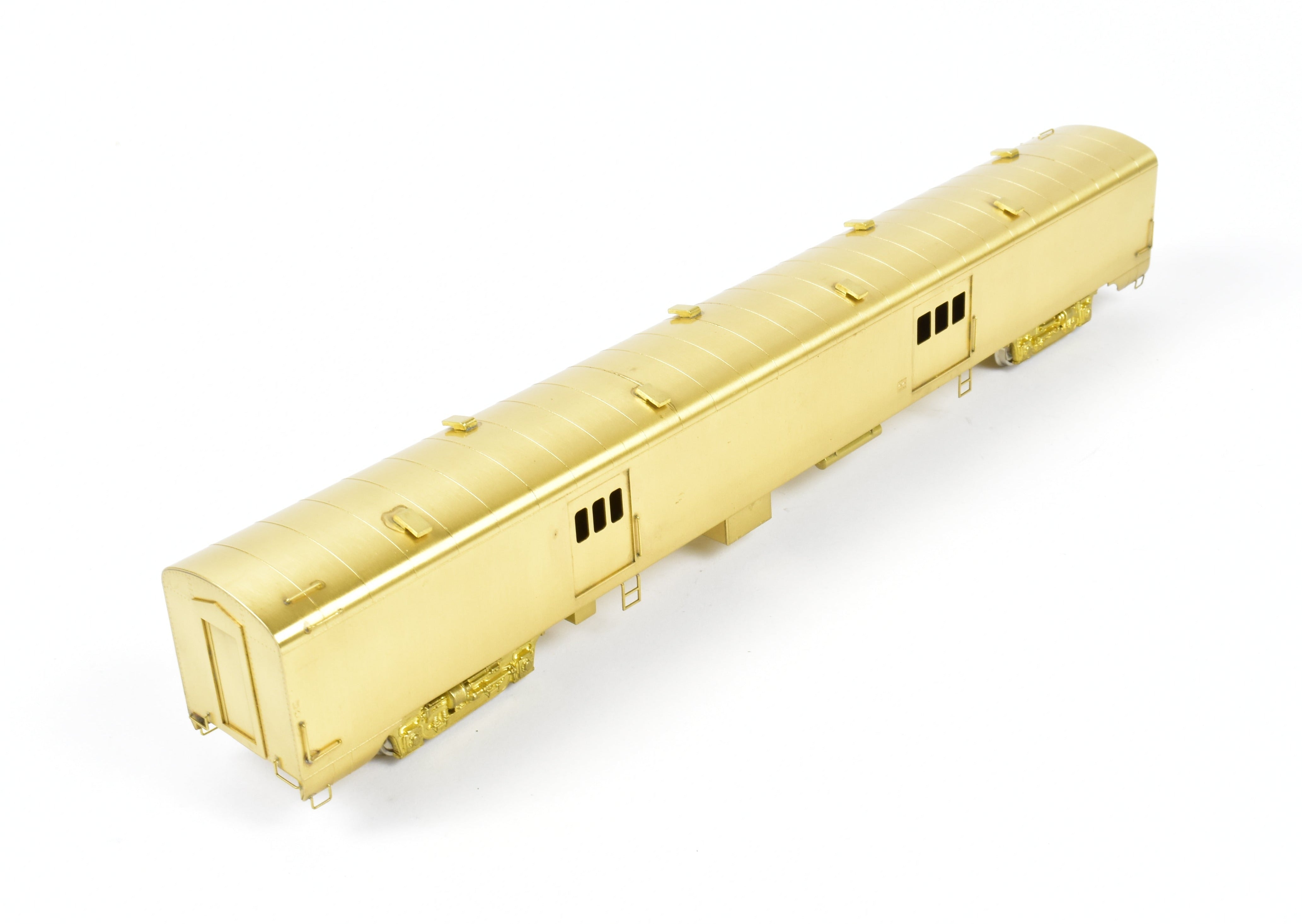 HO Brass Oriental Limited NP North Coast Water Baggage Car, No Skirts, Excellent Cond