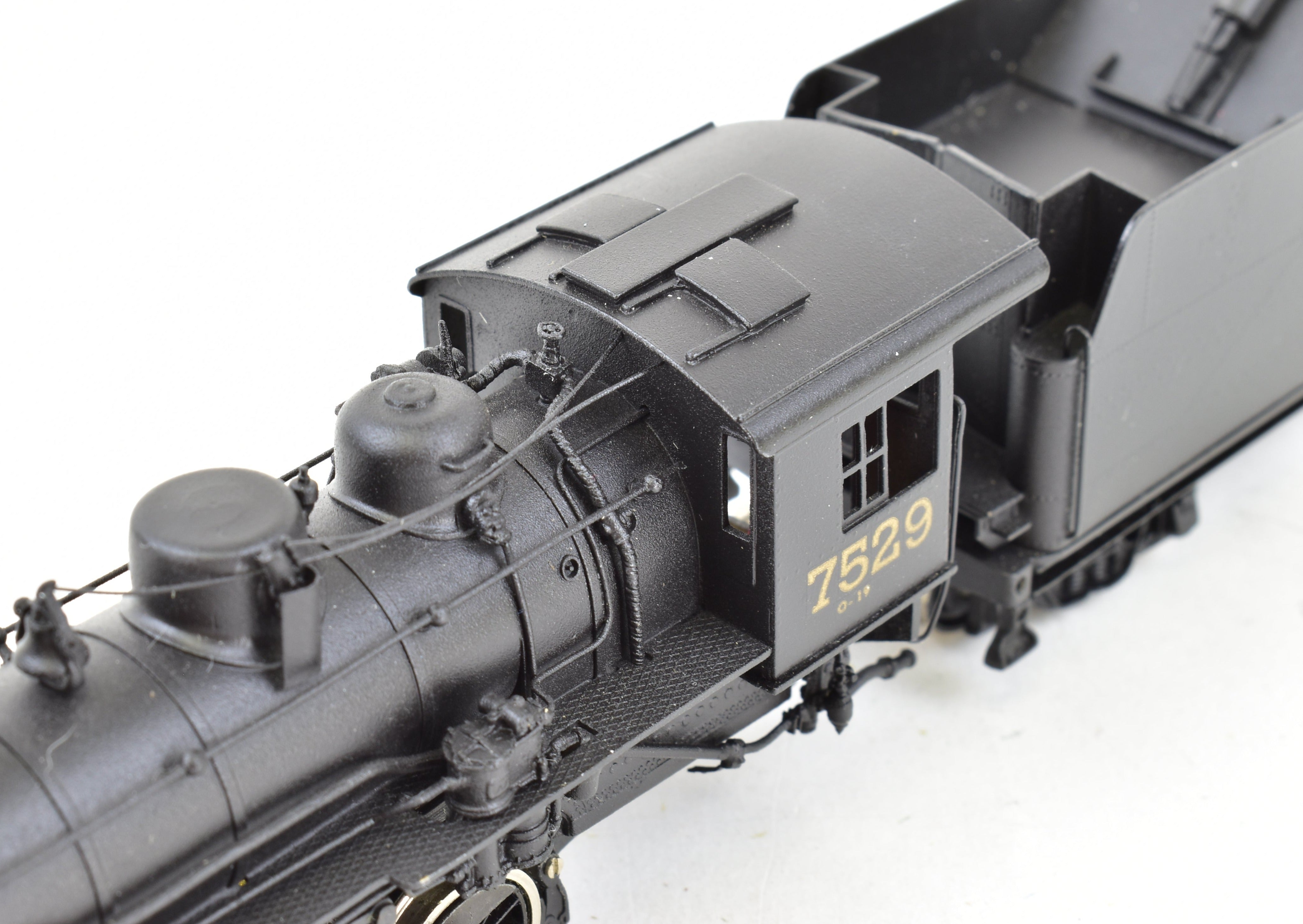HO Scale Brass Model Train - NorthWest Short Line USRA 0-6-0 Custom Painted and Detailed to Resemble Grand Truck Western