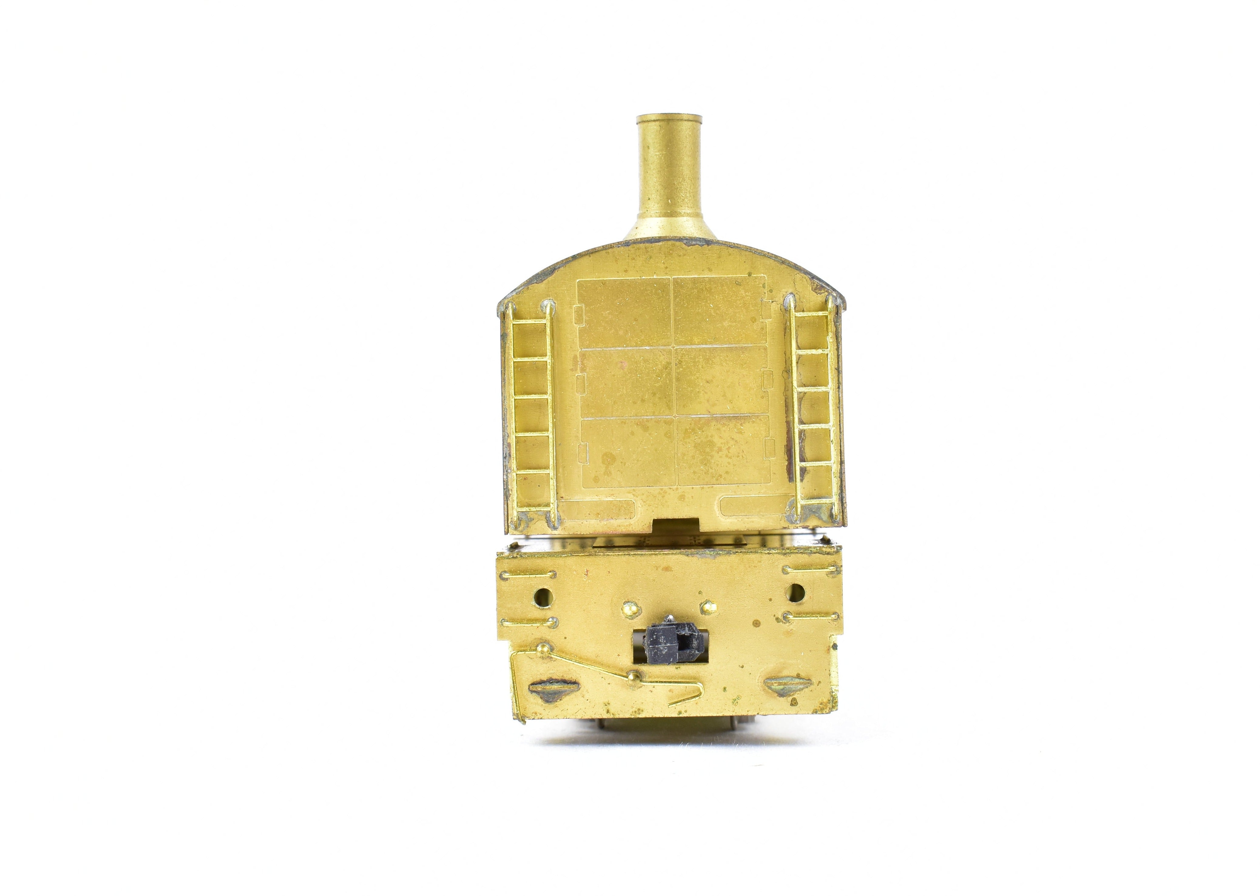 HO Scale Brass Lambert 250-Ton Railway Crane for Track Maintenance