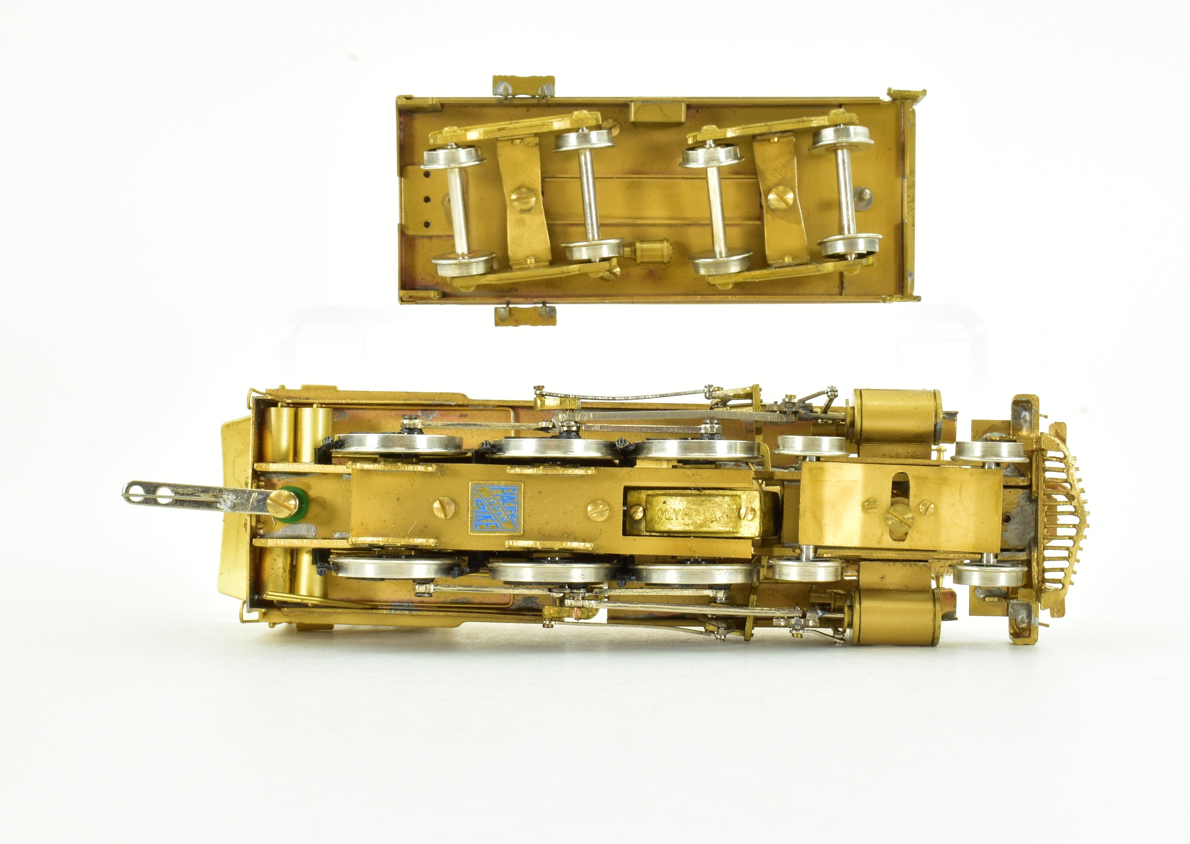 HO Scale Brass Model Train - Canadian Pacific Railway D4G 4-6-0 Pacific Pike CPR Replica