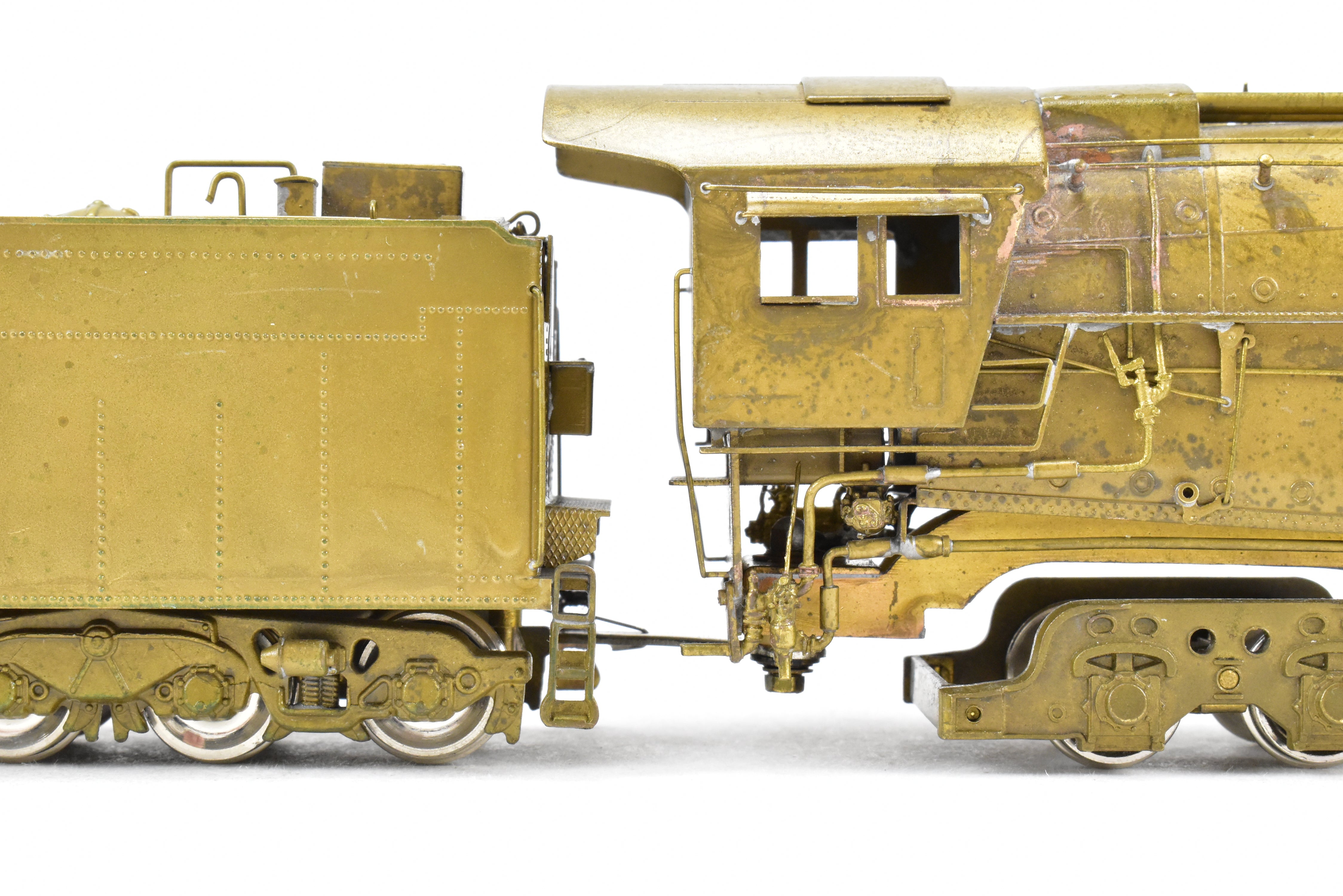 HO Scale Brass PFM - United ATSF - Santa Fe 2-10-4 Locomotive with Can Motor and Gearbox Conversion
