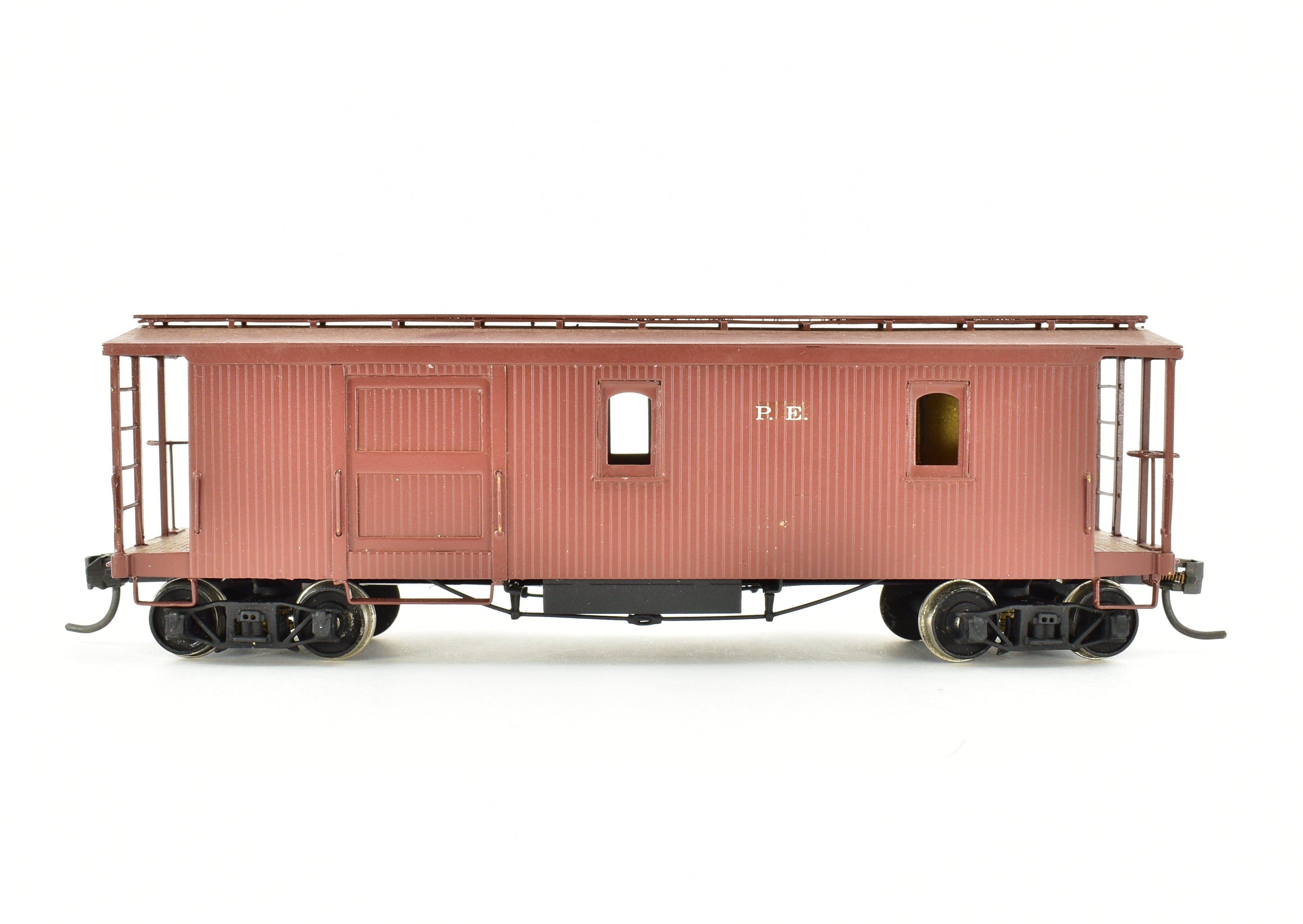 Custom Painted HO Brass Metro Models PE Pacific Electric Tool Car