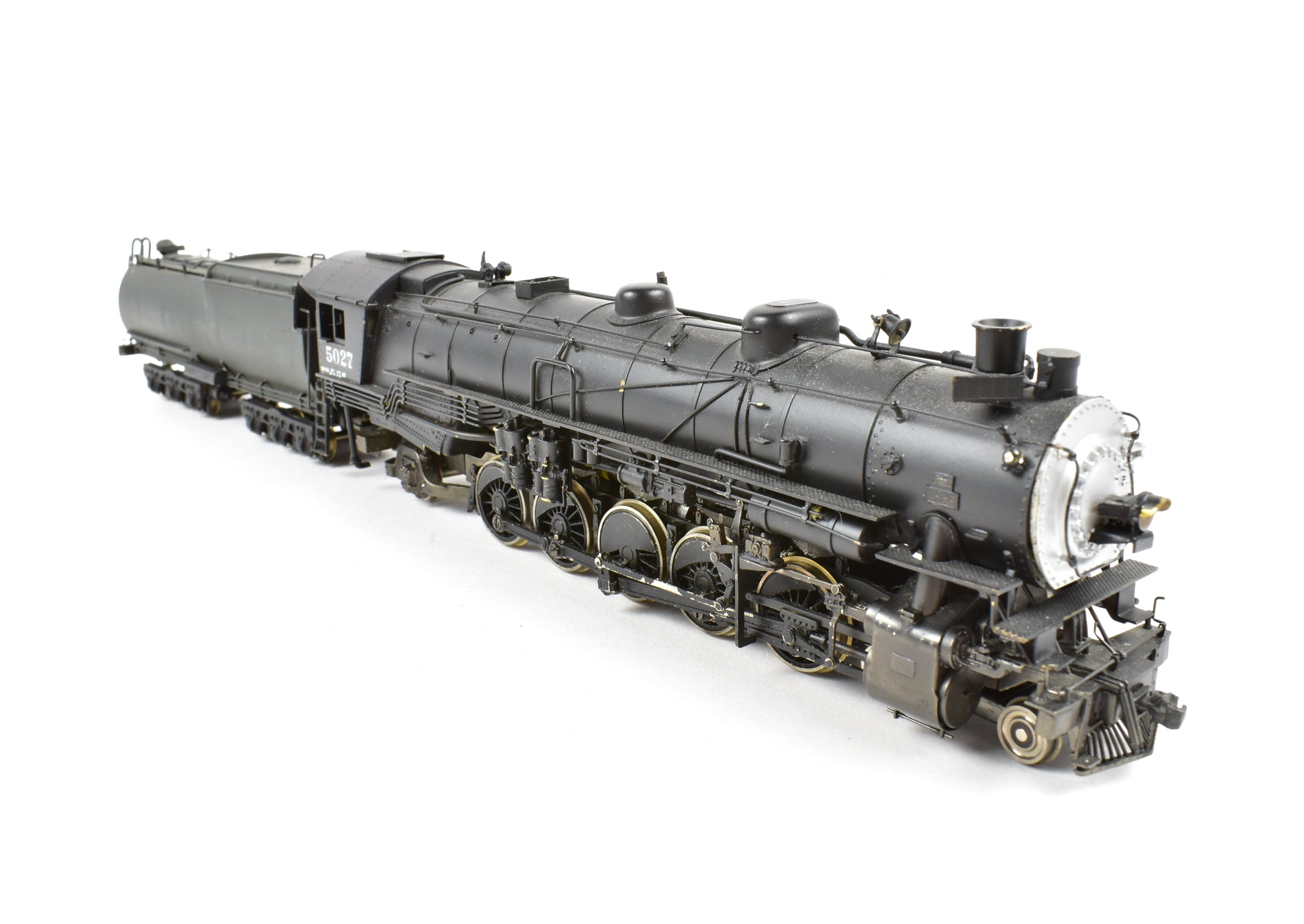 HO Scale Brass Max Gray Southern Pacific 5000 Class 4-10-2 SP-1 Locomotive Model with Custom Painted Finish