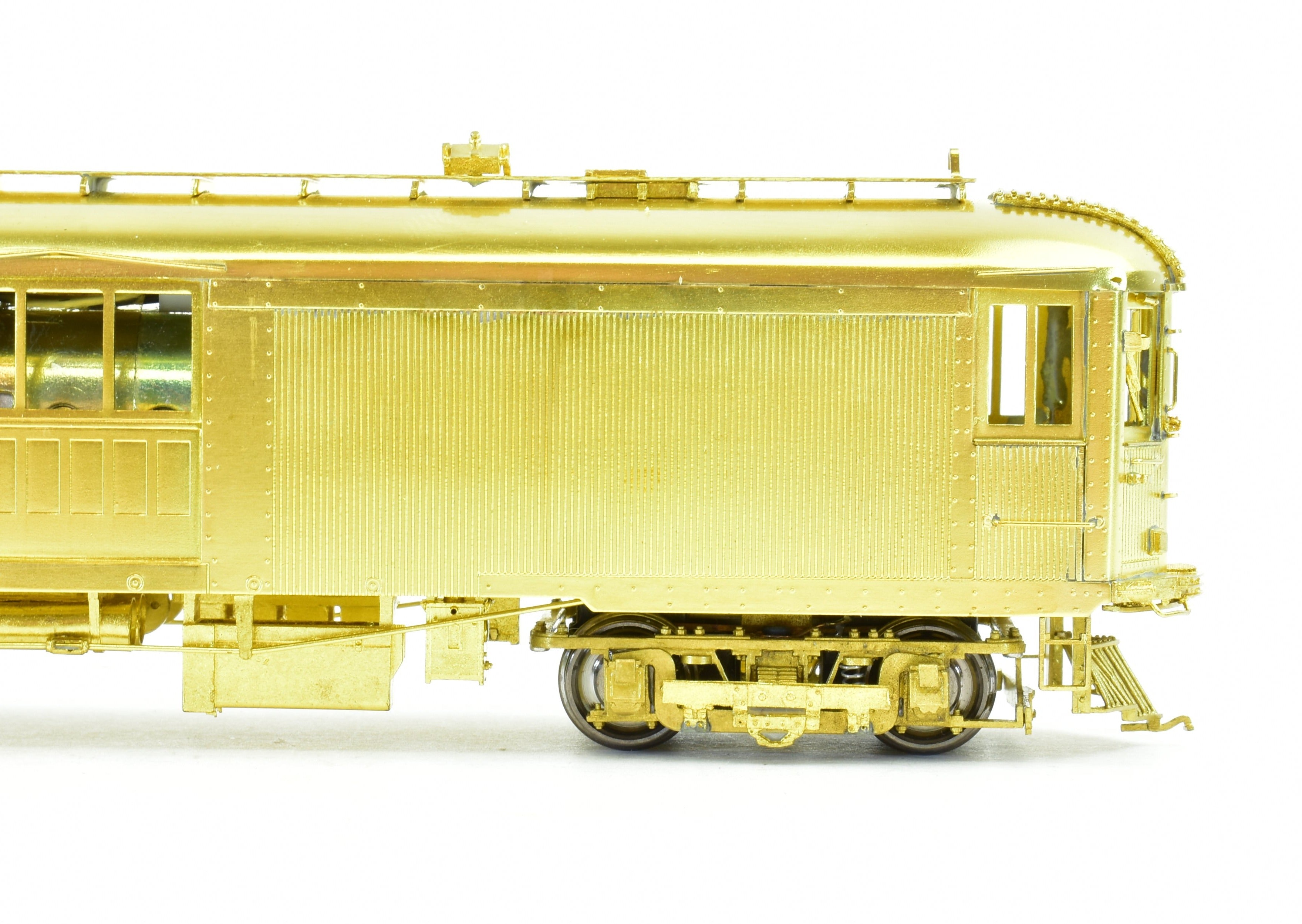 High - Quality HO Scale Brass Merchandise Dispatch Car by MTS Imports - North Shore Line MD Model