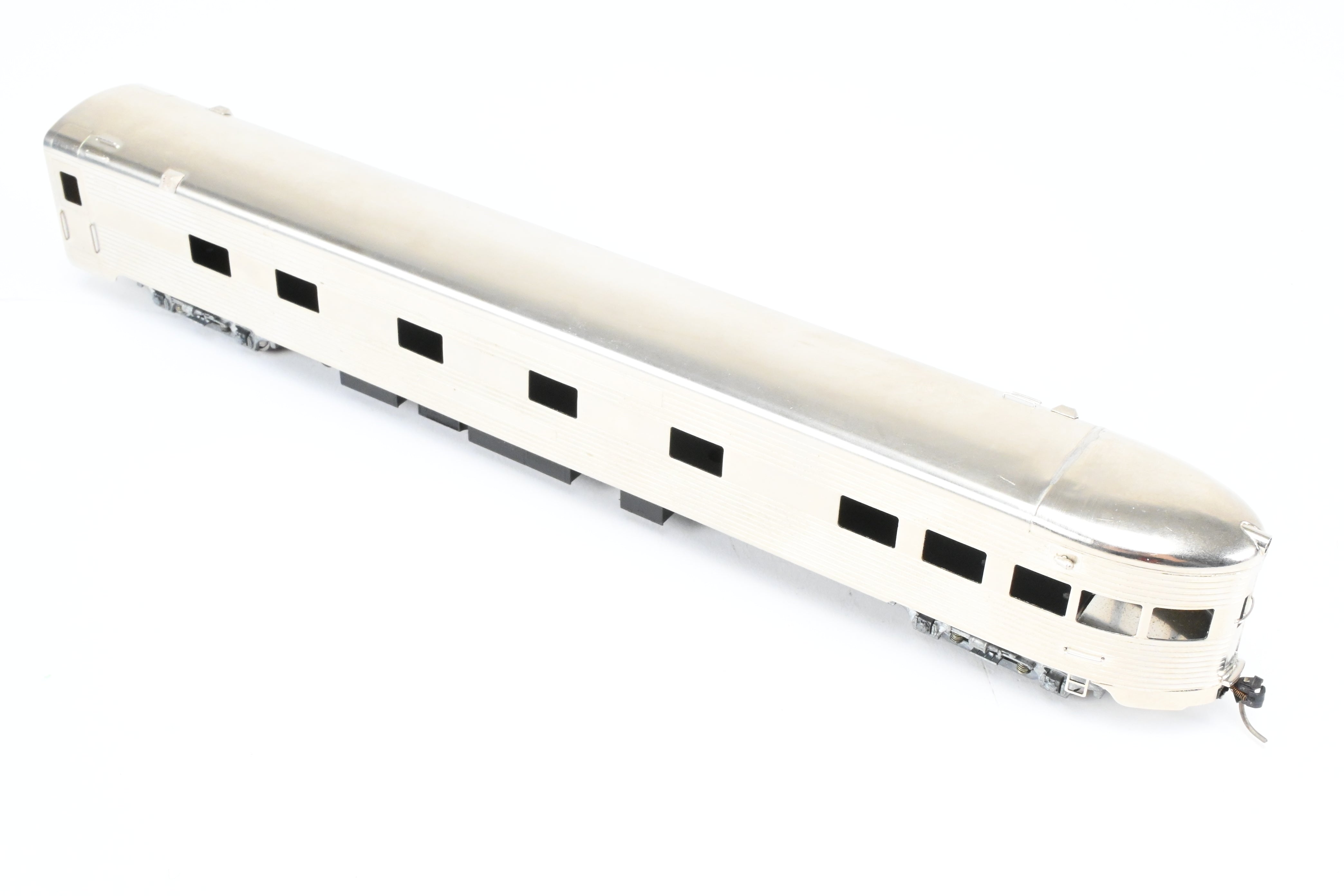 HO Brass Lambert ATSF Santa Fe Vista Series Lounge - Observation Car with Central Valley Trucks