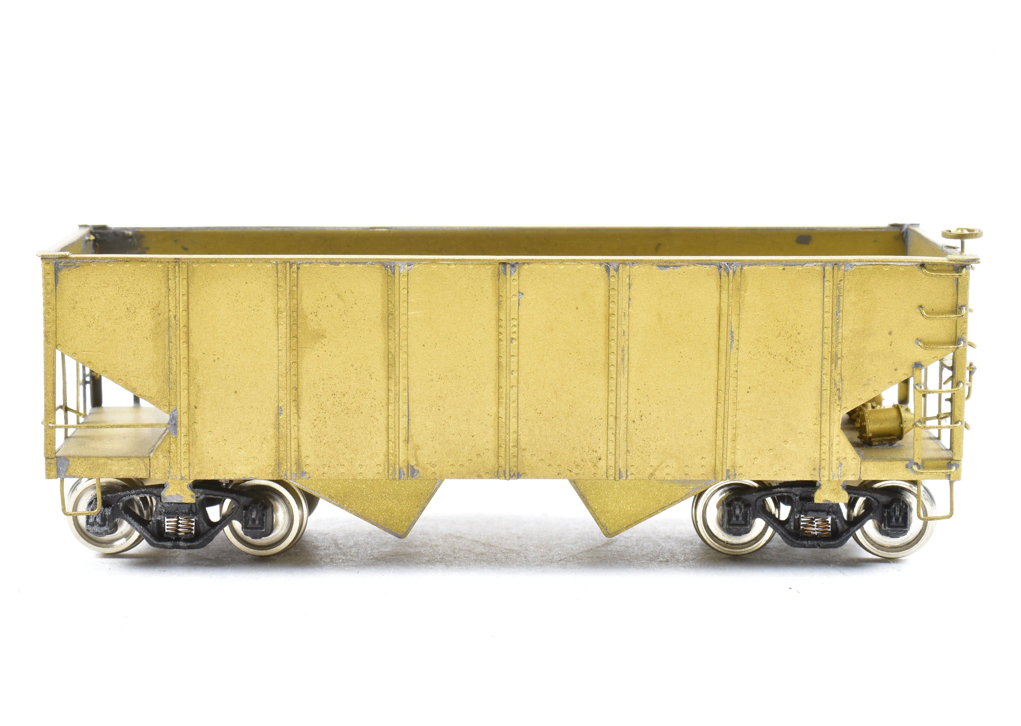 High - Quality HO Scale Brass USRA 55 Ton Hopper Model Custom - Made by NJ for Various Road Applications