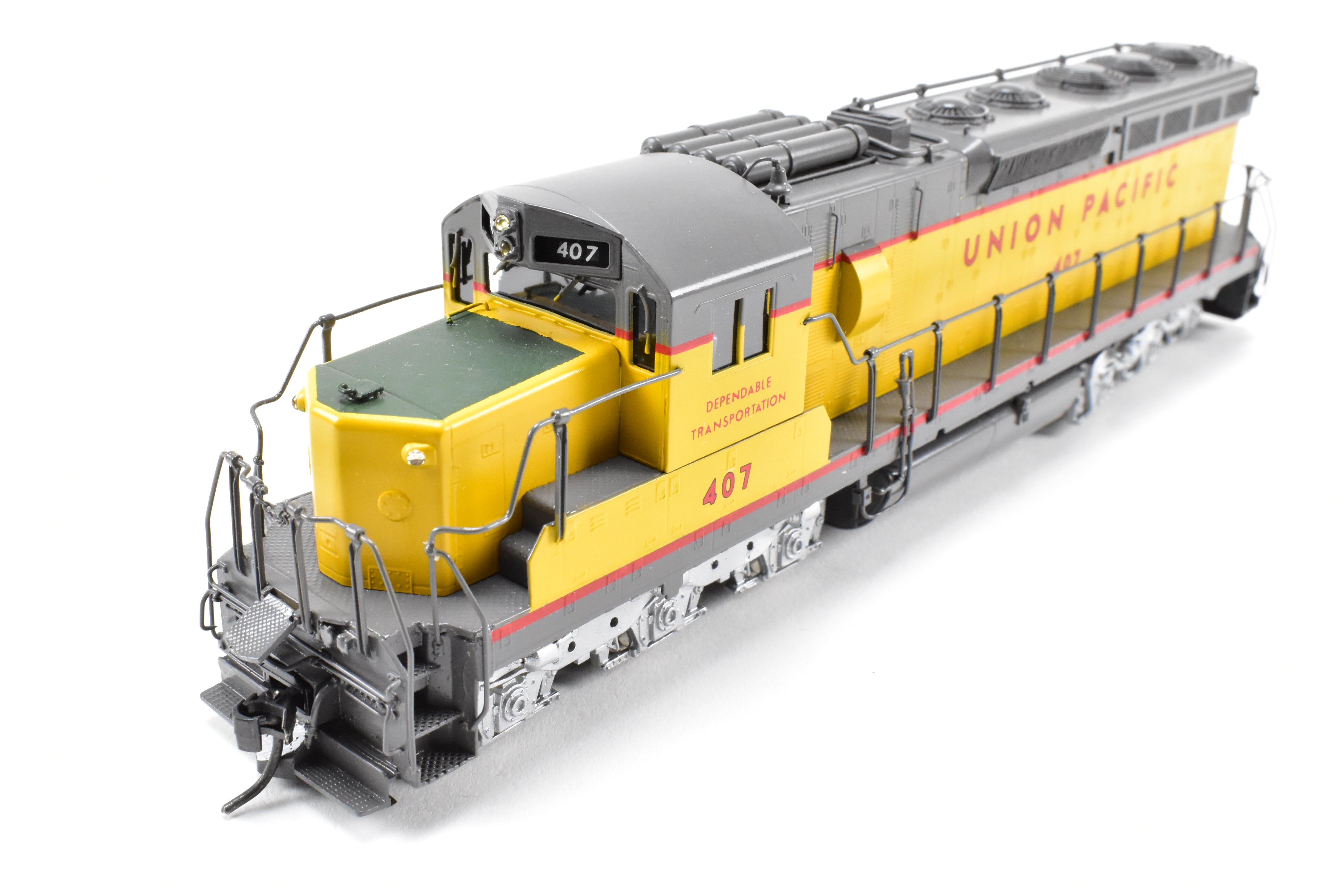 HO Brass Oriental Limited Union Pacific EMD SD24 2400 HP Custom Painted Low Hood #407