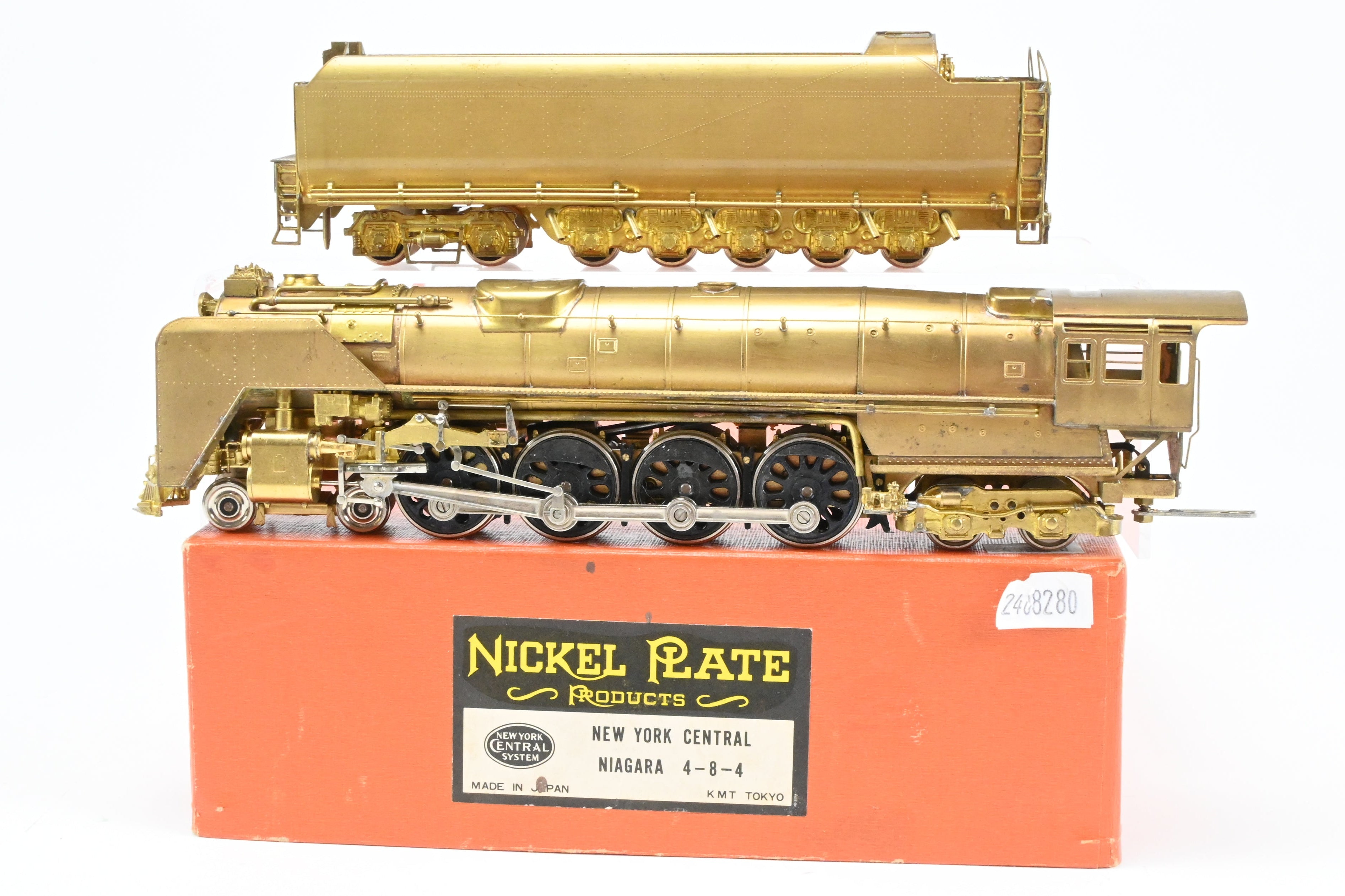 HO Scale Brass NPP Nickel - Plated NYC New York Central S - 1b Niagara 4 - 8 - 4 Model