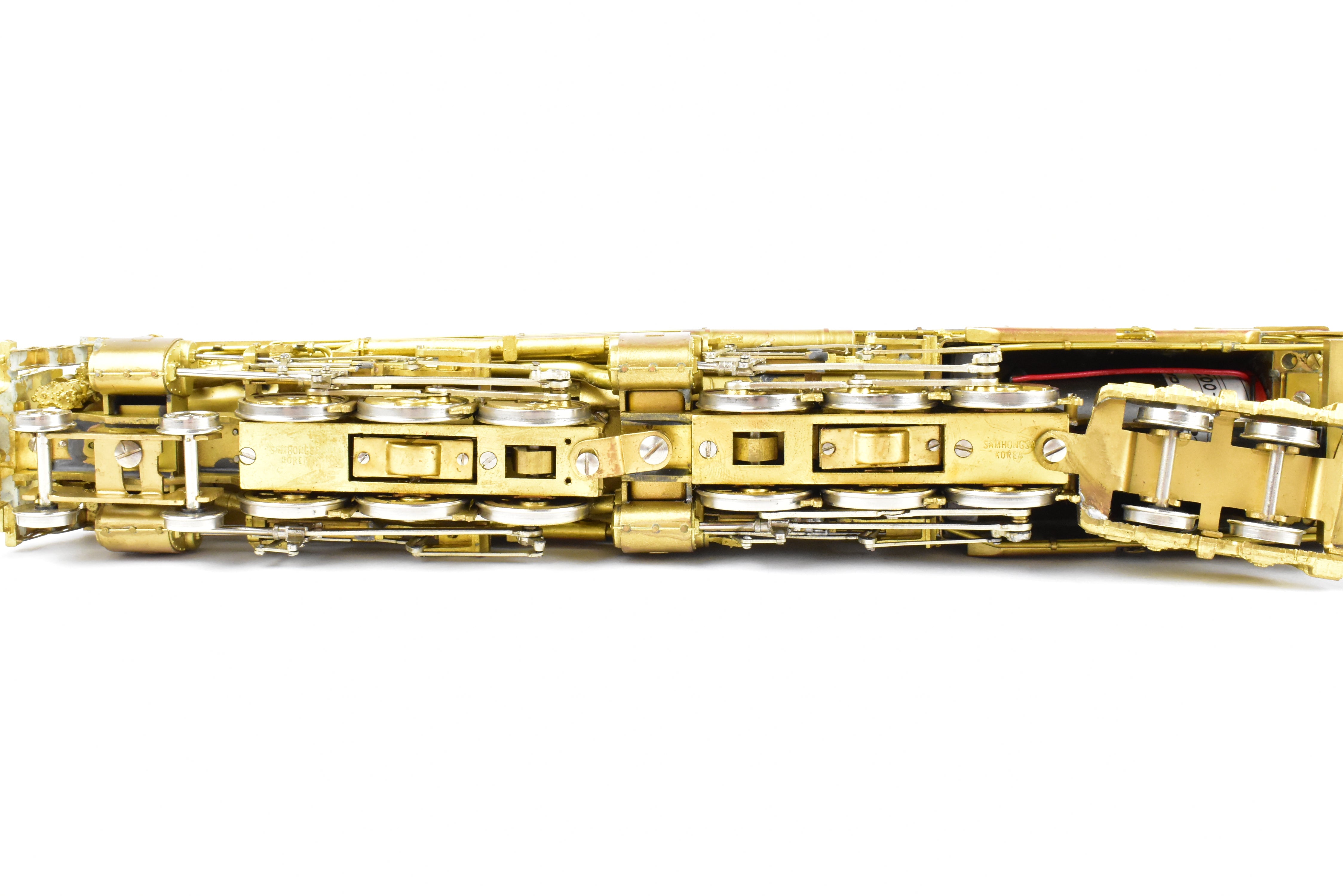 HO Scale Brass Key Imports Union Pacific 4-6-6-4 3985 Challenger Steam Locomotive Coal Tender Version Classic Model Series