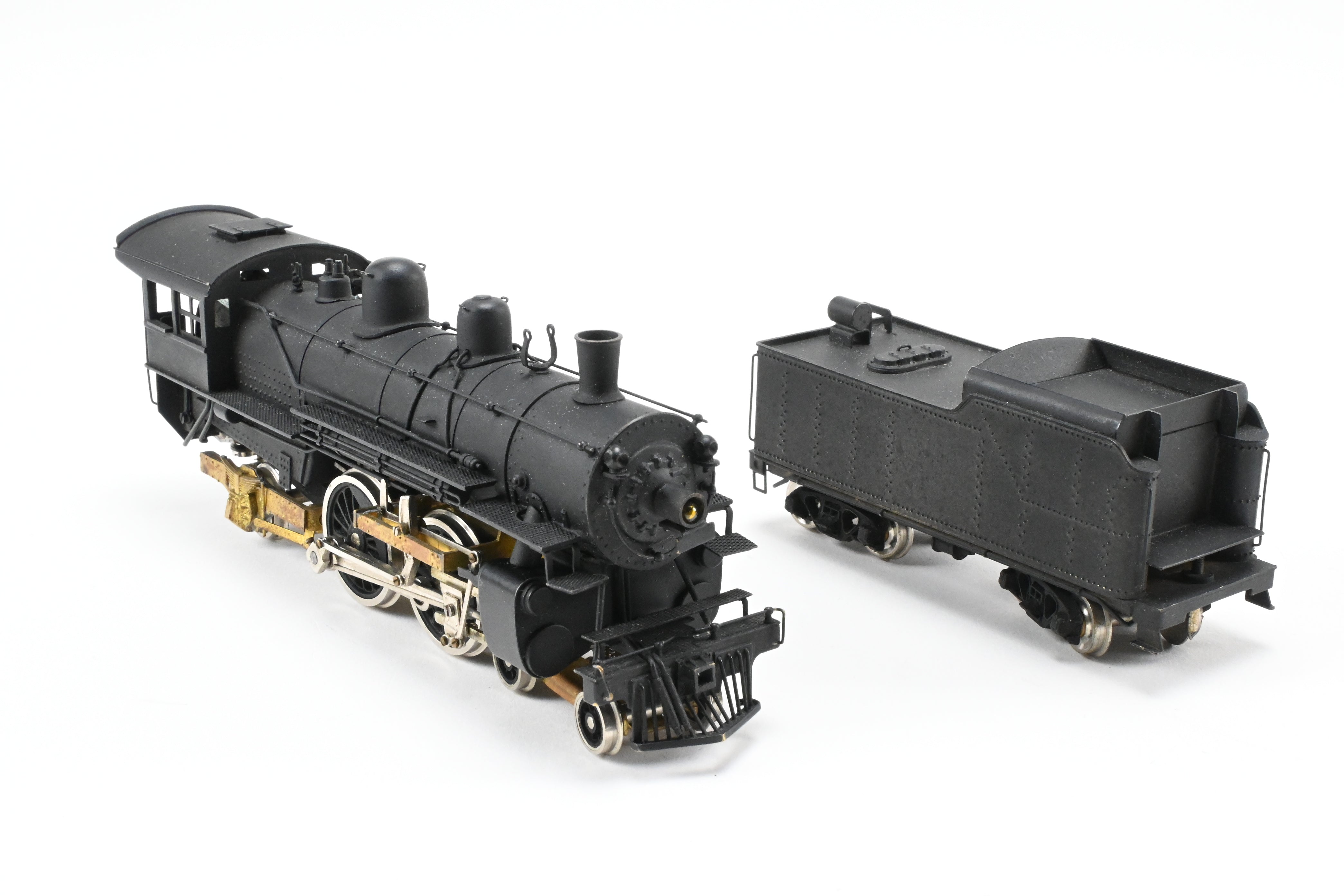 HO Scale Brass Pacific Fast Mail (PFM) Model - Tenshodo Chicago & Northwestern 4-4-2 Atlantic Locomotive with Custom Painting