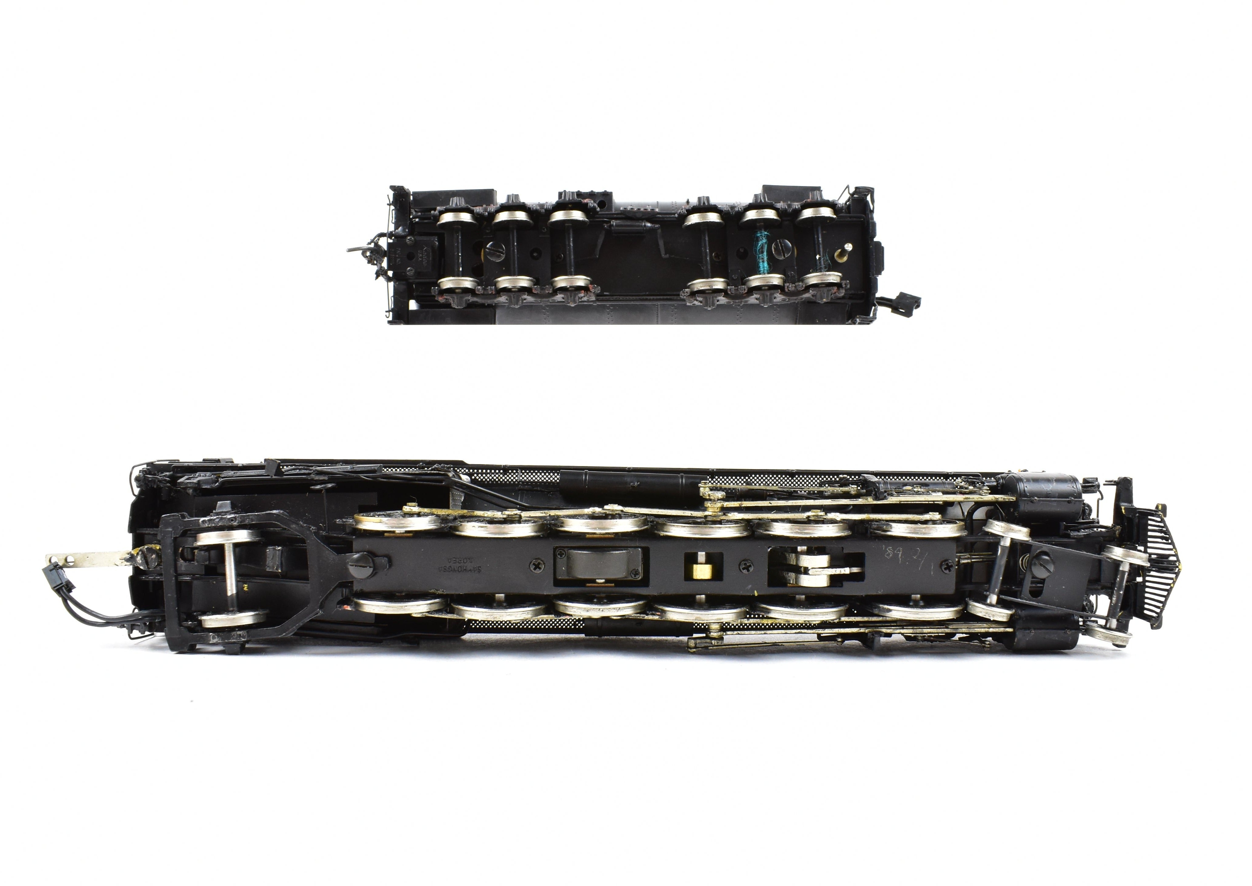 HO Scale Brass Key Imports Union Pacific 4-12-2 Standard Steam Locomotive of the 9000 Series, Specifically Standard Niners #9016 with Light Weathering Effect