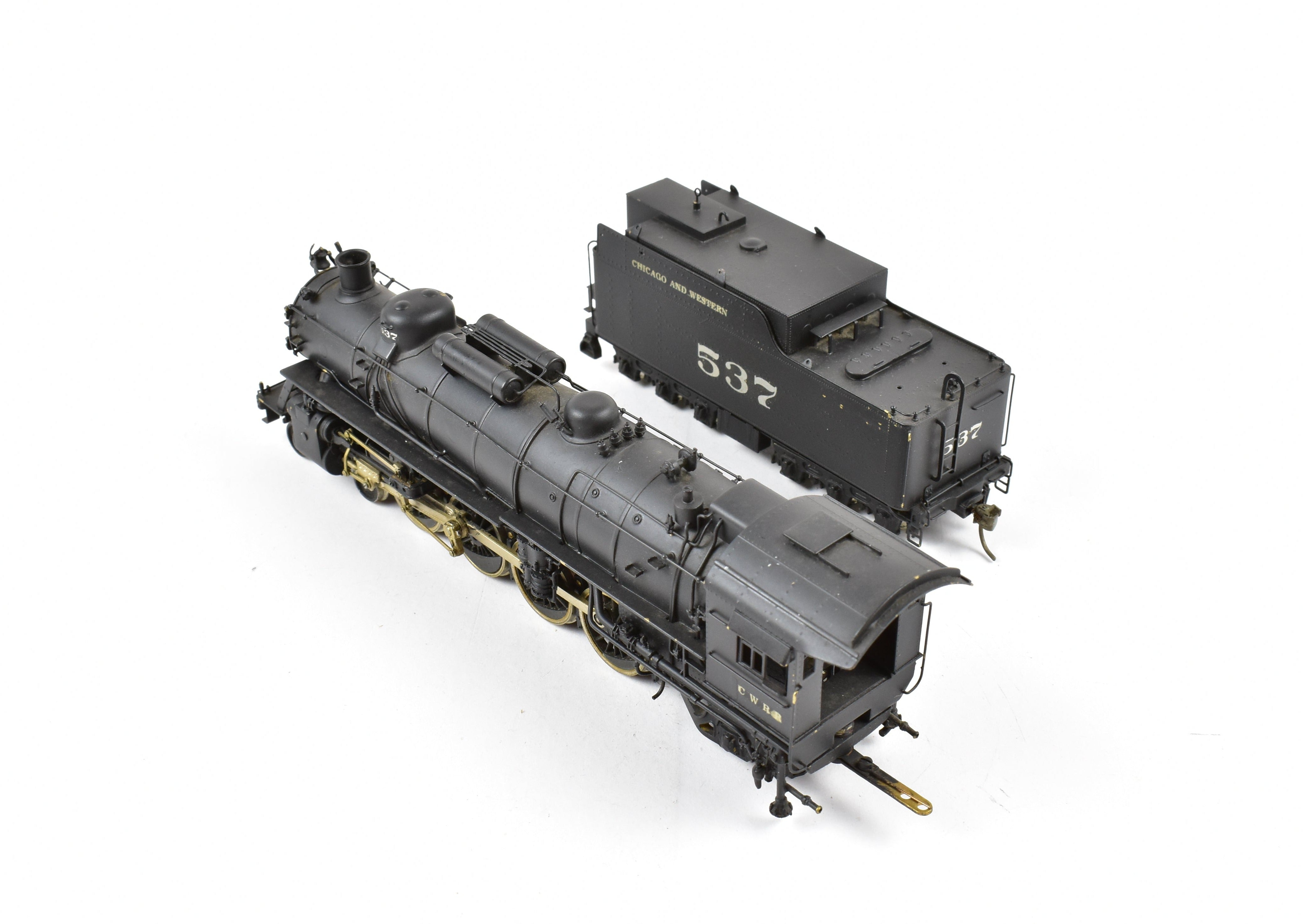 HO Scale Brass Toby PFM Frisco 4-8-2 Mountain 1500 Series Private Road Model