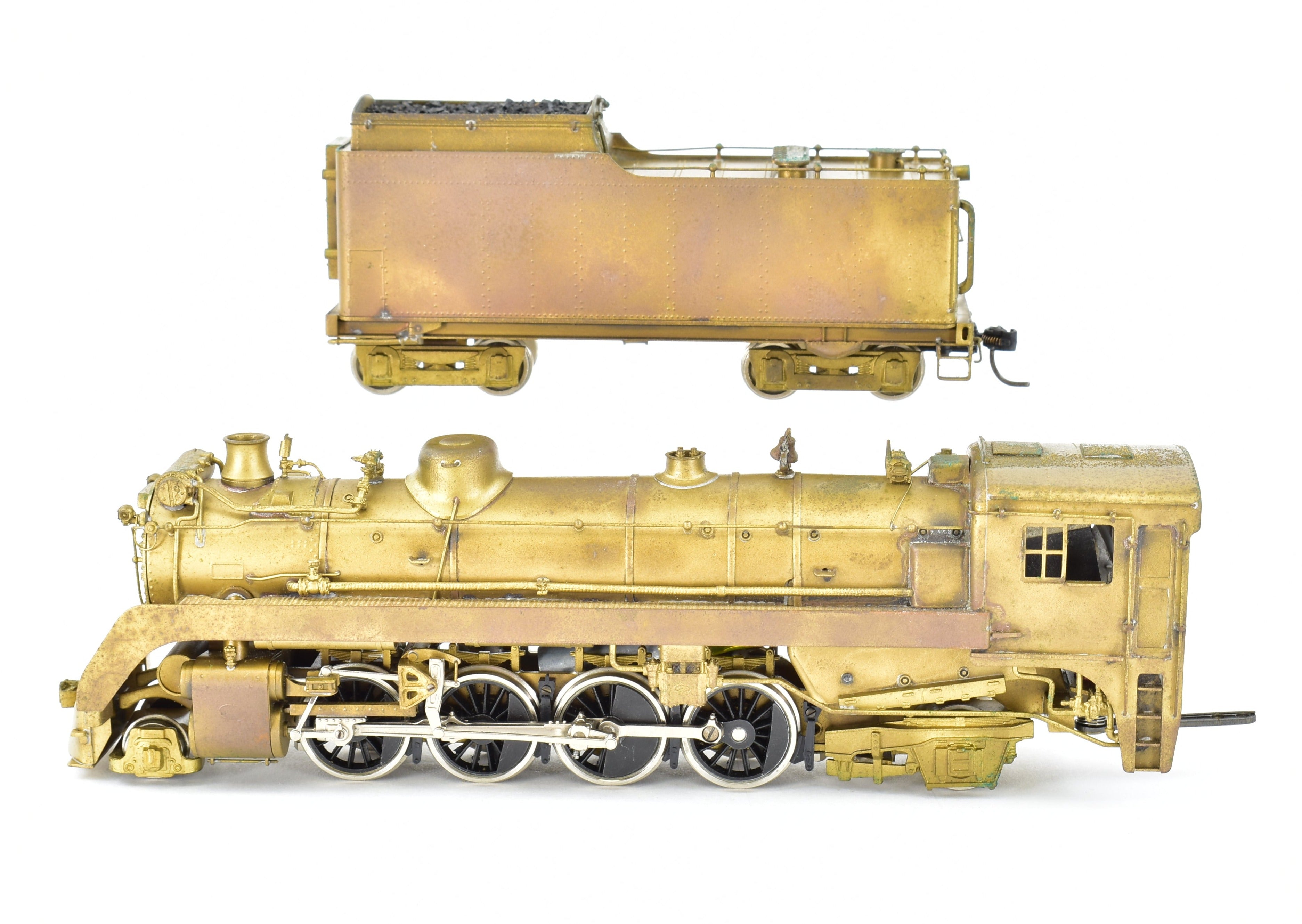 HO Scale Brass Pacific Fast Mail (PFM) Model Train - Toby CPR - Canadian Pacific Railway 2-8-2 Class P-2J Mikado Locomotive