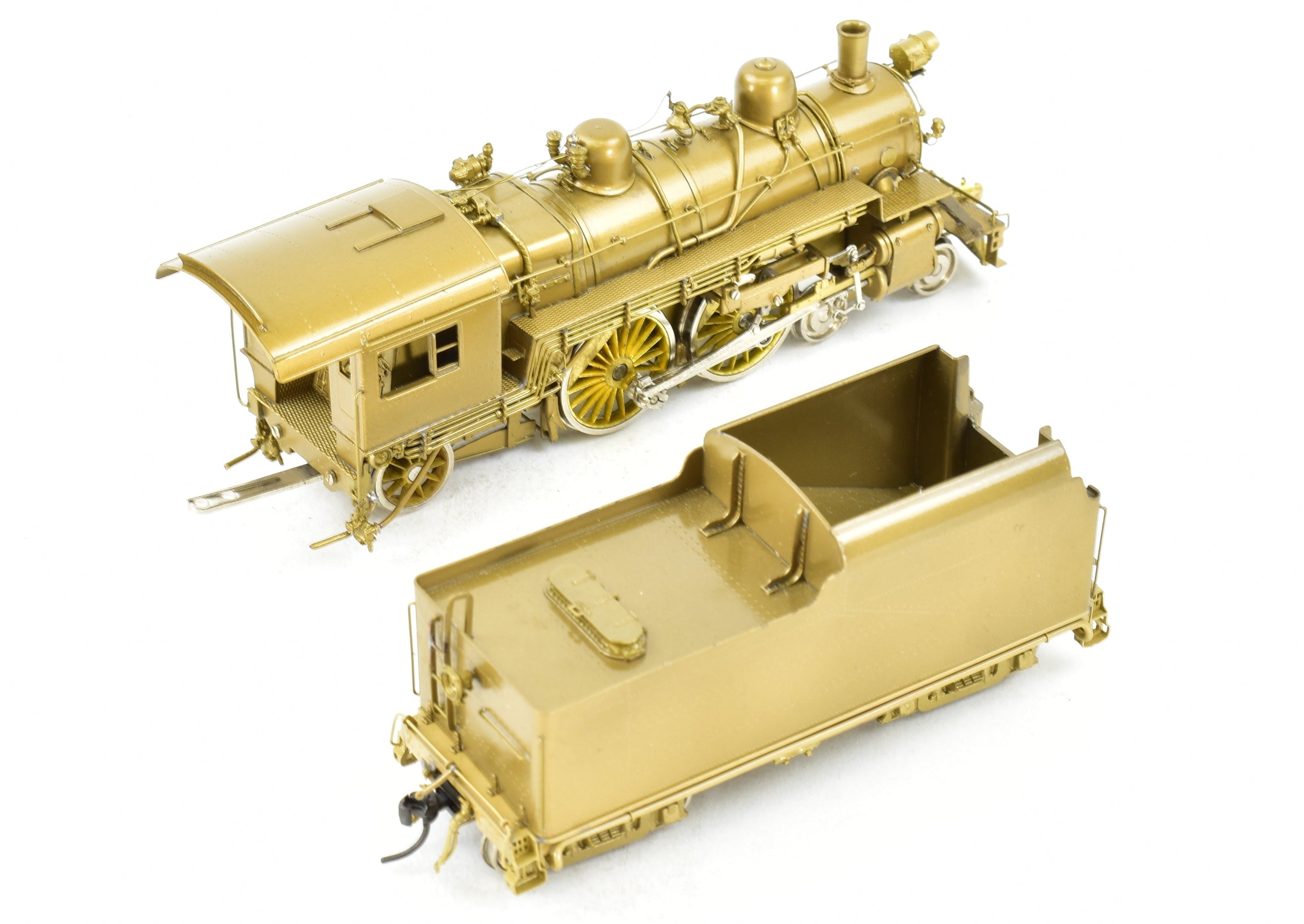 HO Scale Custom Brass Model Train - Baltimore & Ohio Class A-2 4-4-2 by Brass NJ Custom Brass