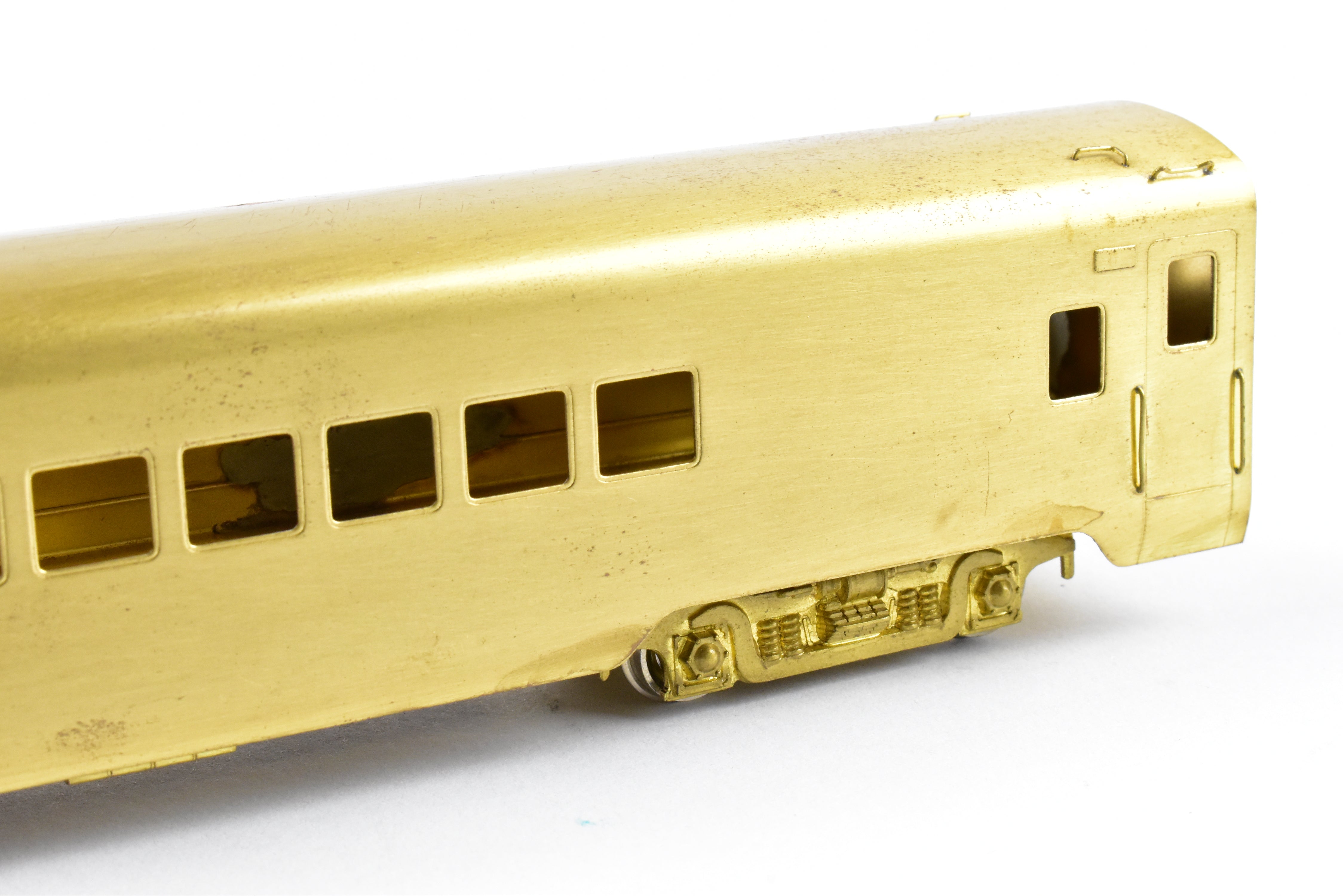 HO Brass NPP Nickel Plate 2-Car Baggage & Parlor Set - C&NW Chicago & Northwestern