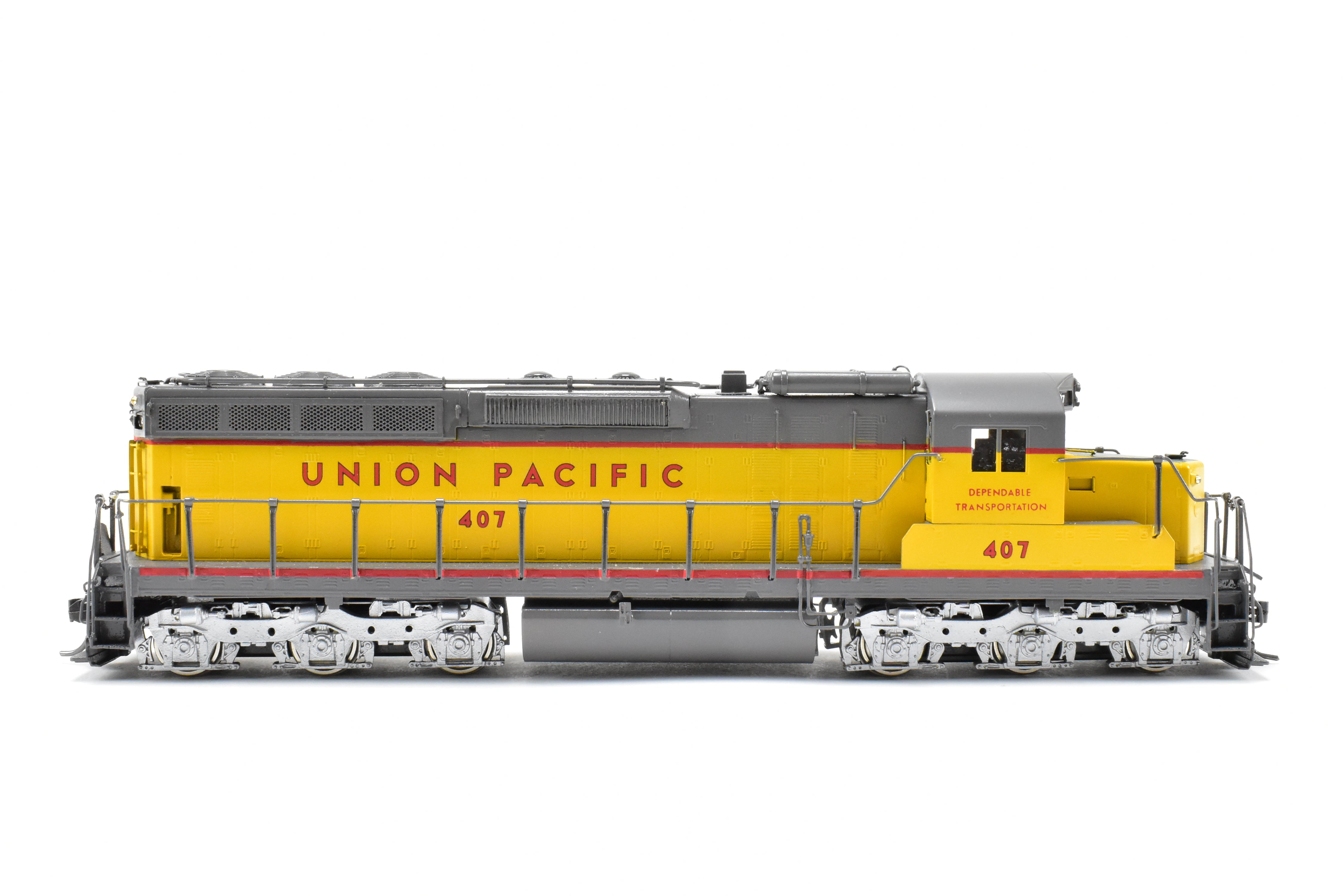 HO Brass Oriental Limited Union Pacific EMD SD24 2400 HP Custom Painted Low Hood #407