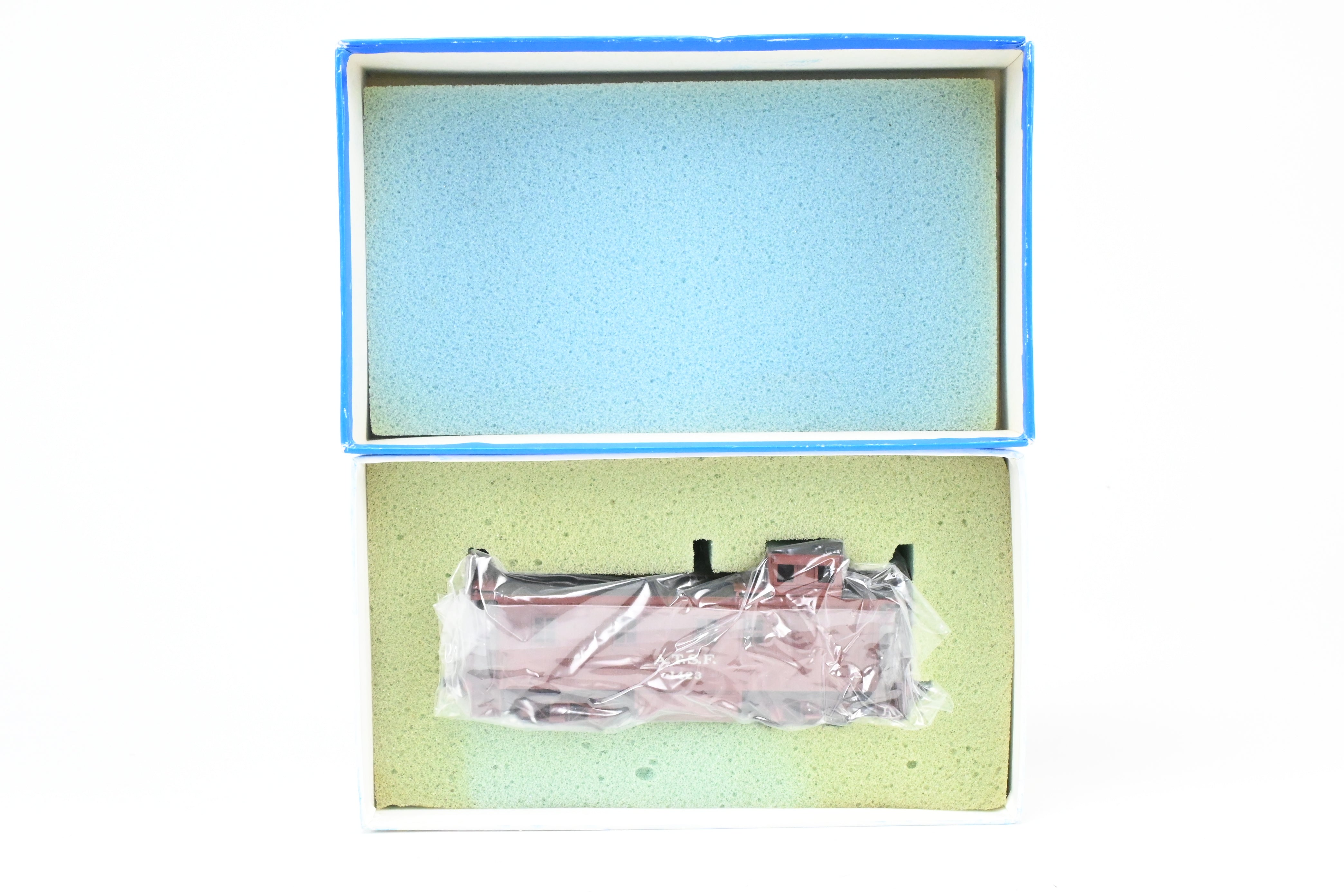 1930s HO Brass ATSF - Santa Fe Wood Caboose CP No. 1423 by Pecos River Brass